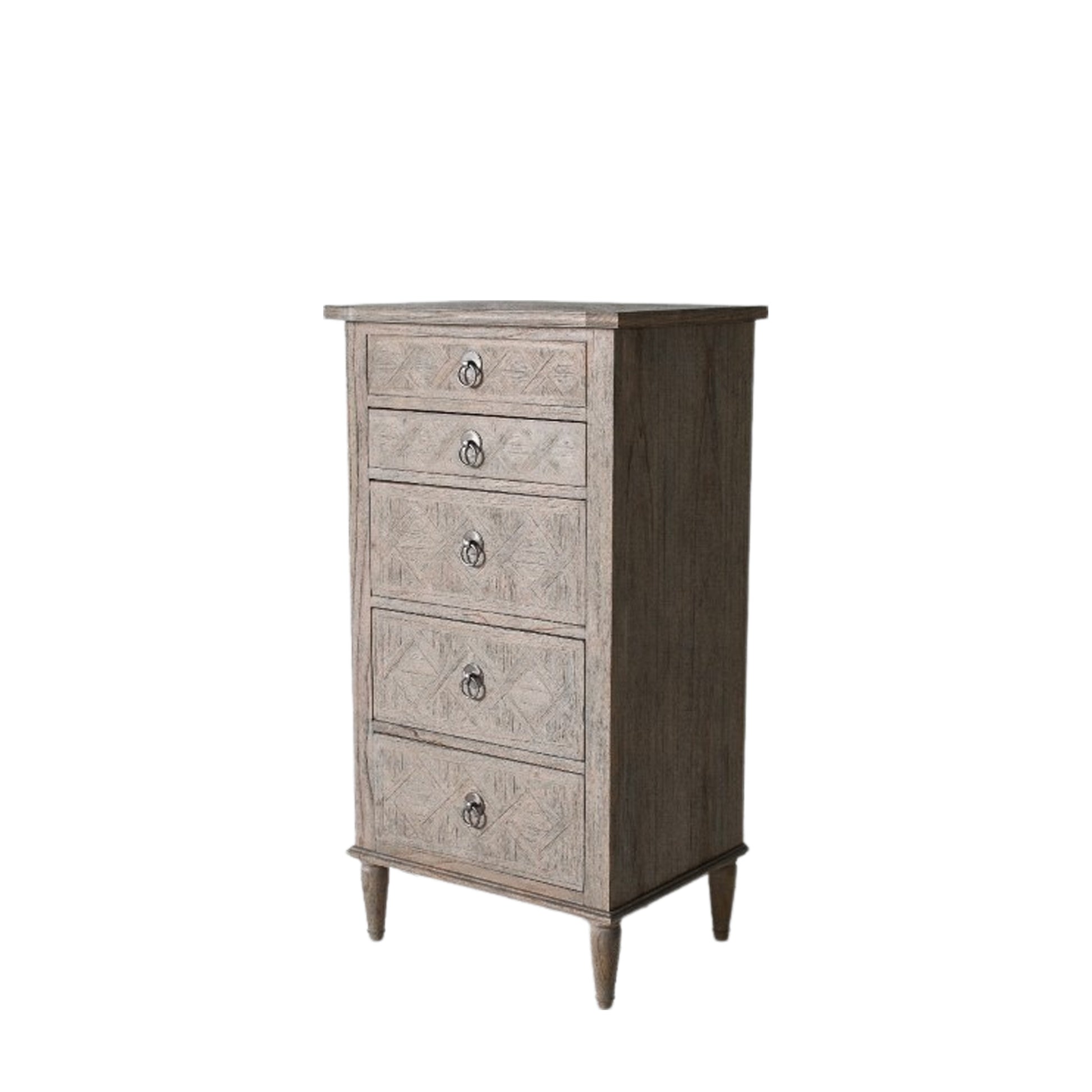Mustique 5 Drawer Lingerie Chest Natural