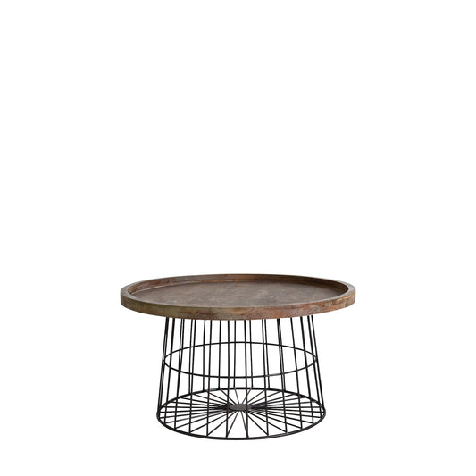 Menzies Coffee Table Grey / Natural
