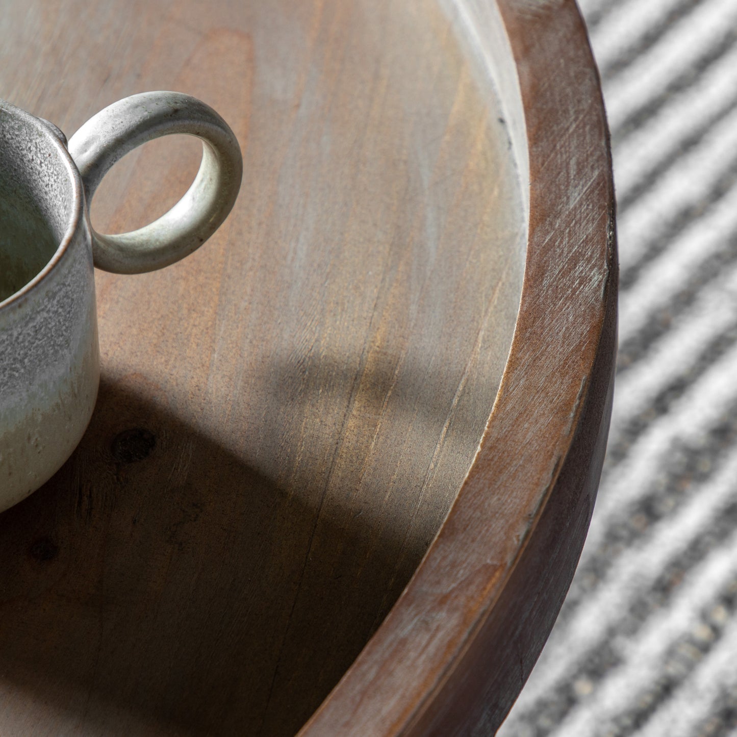 Menzies Coffee Table Grey / Natural