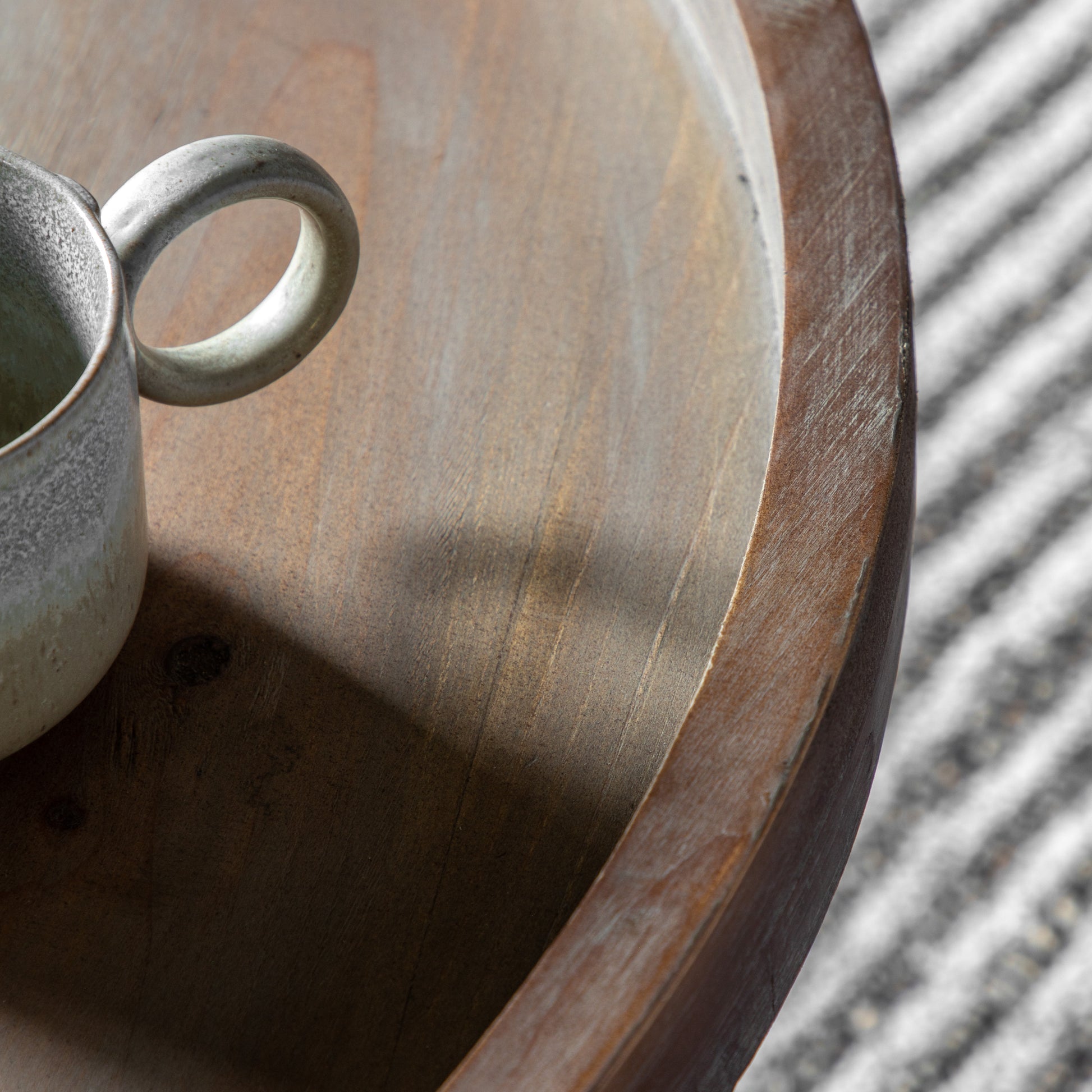 Menzies Coffee Table Grey / Natural