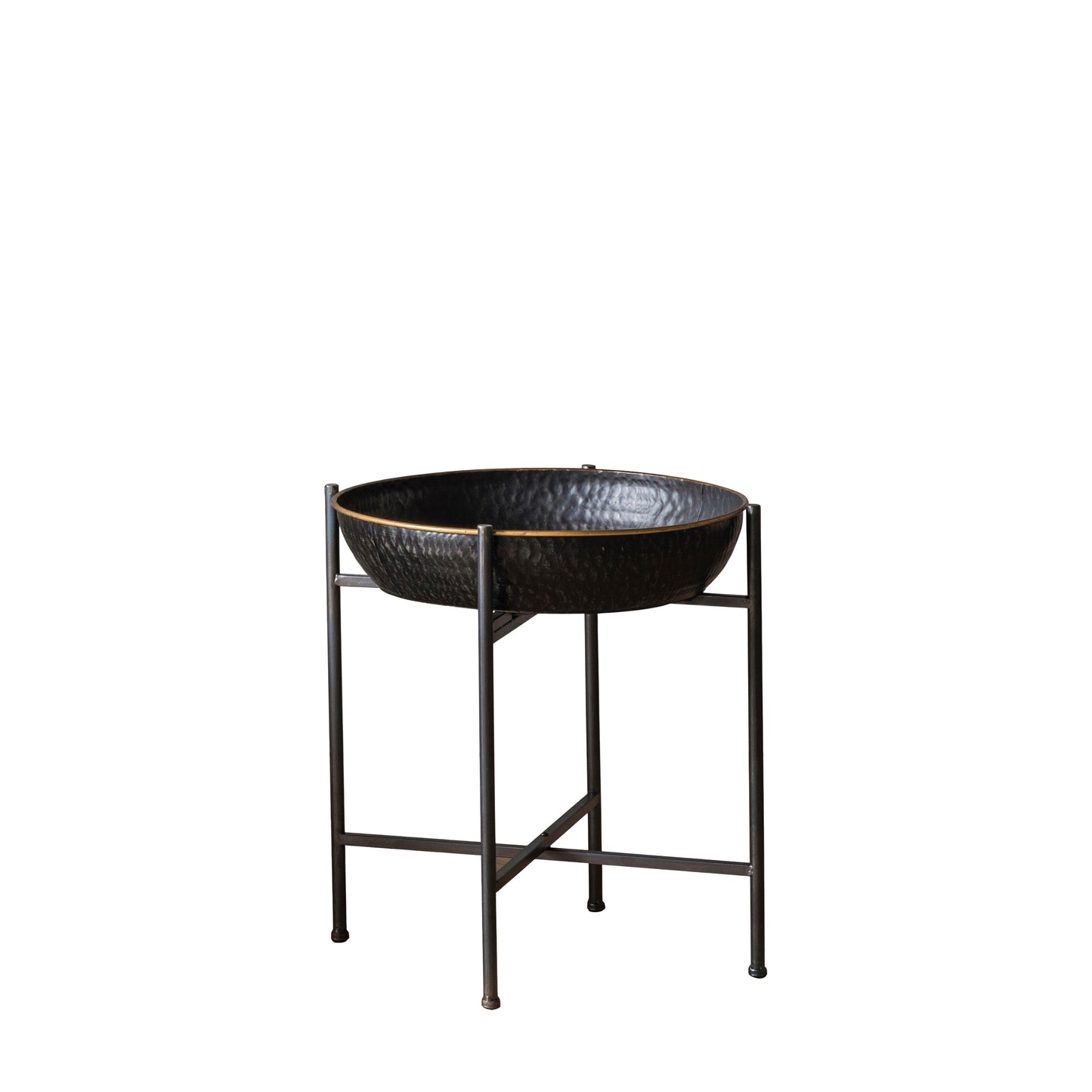 Wesley Side Table Black / Gold