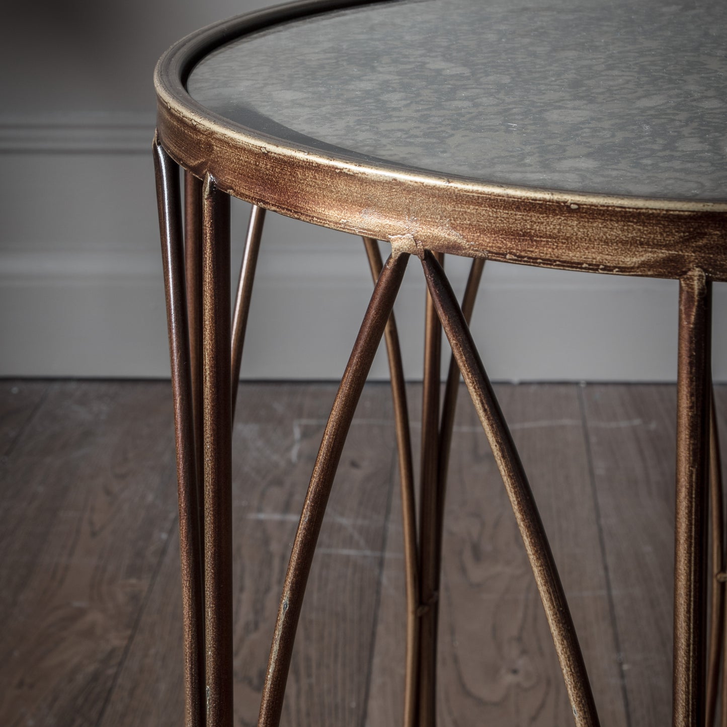 Highgate SideTable Gold