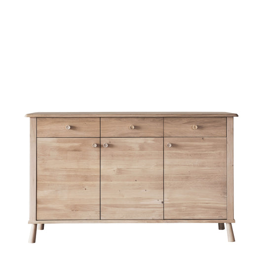 Wycombe 3 Door 3 Drawer Sideboard Oak