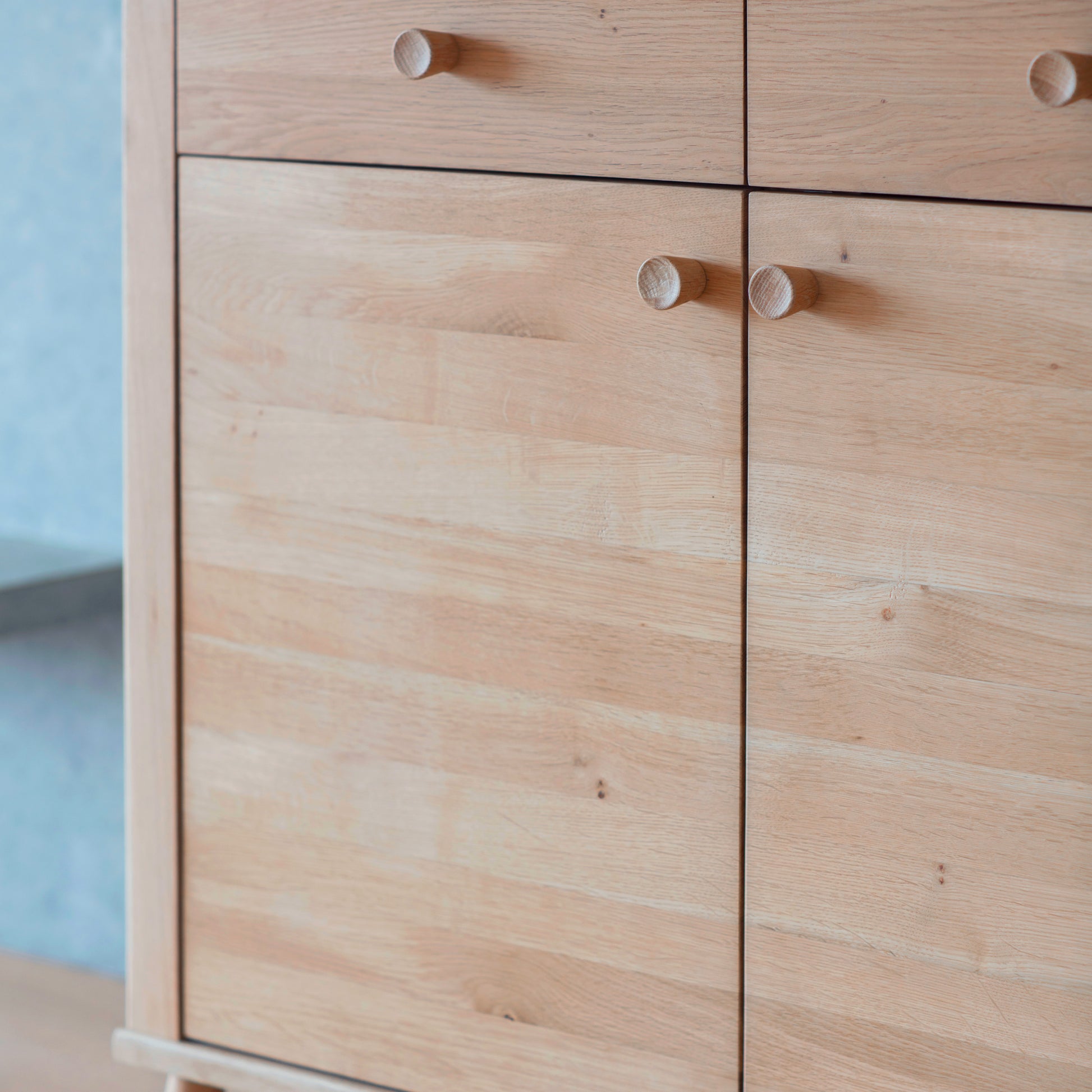 Wycombe 3 Door 3 Drawer Sideboard Oak