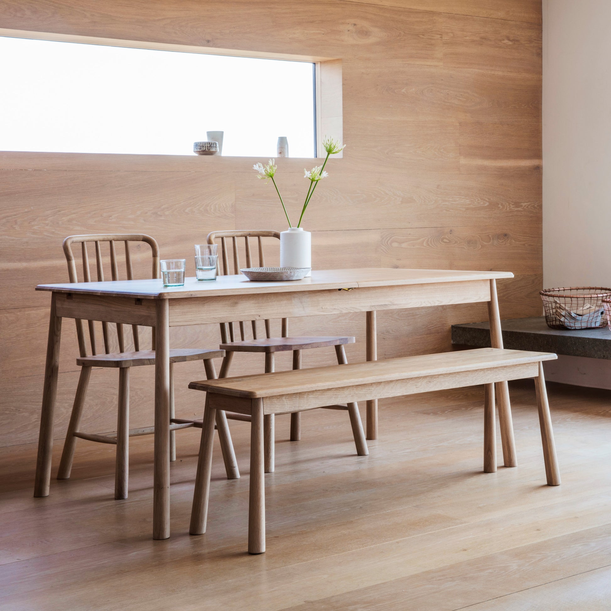 Wycombe Ext Dining Table Oak