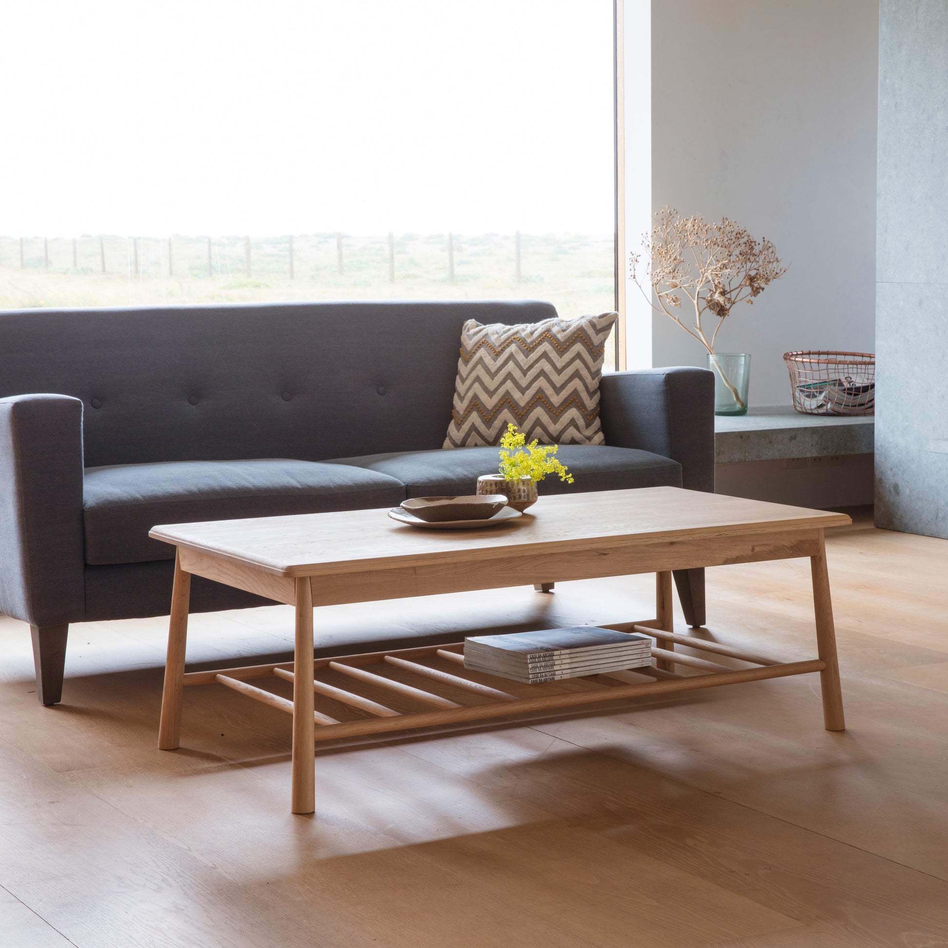 Wycombe Rect Coffee Table Oak
