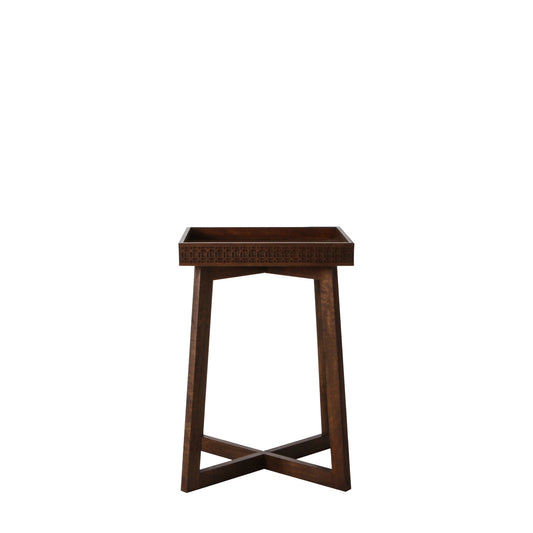 Boho Retreat Bedside Table Brown