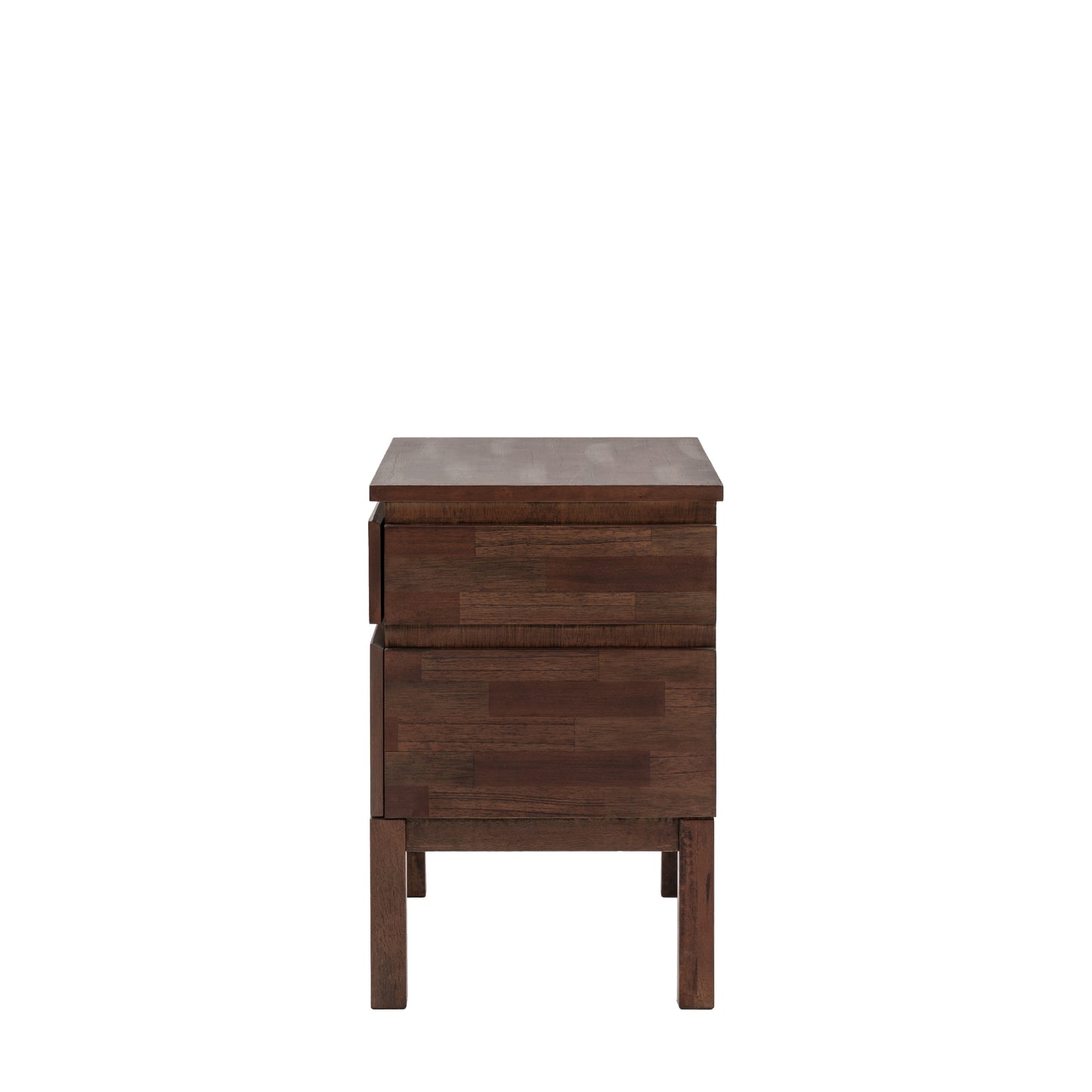 Boho Retreat Bedside 2 Drawer Chest Brown