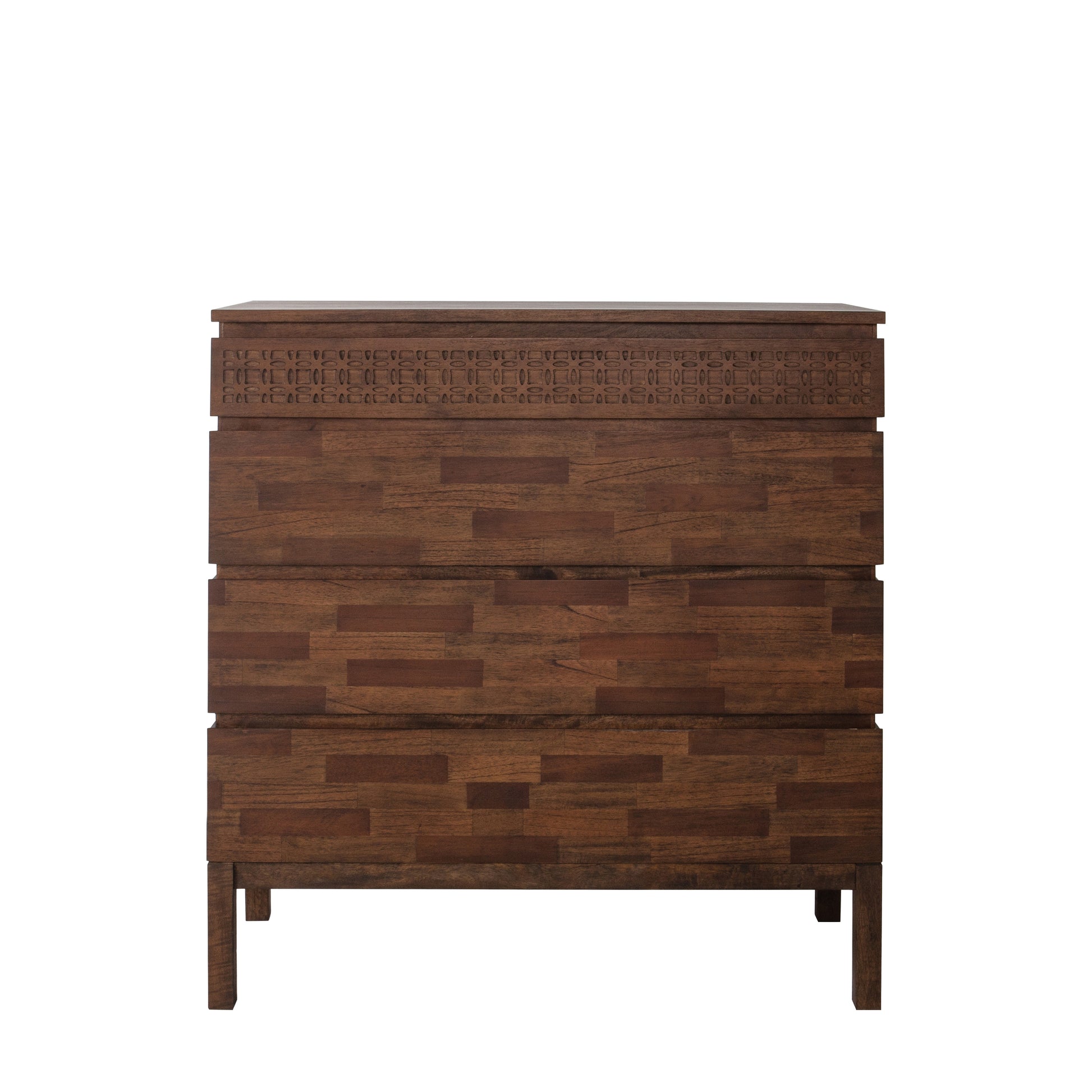 Boho Retreat 4 Drawer Chest Brown