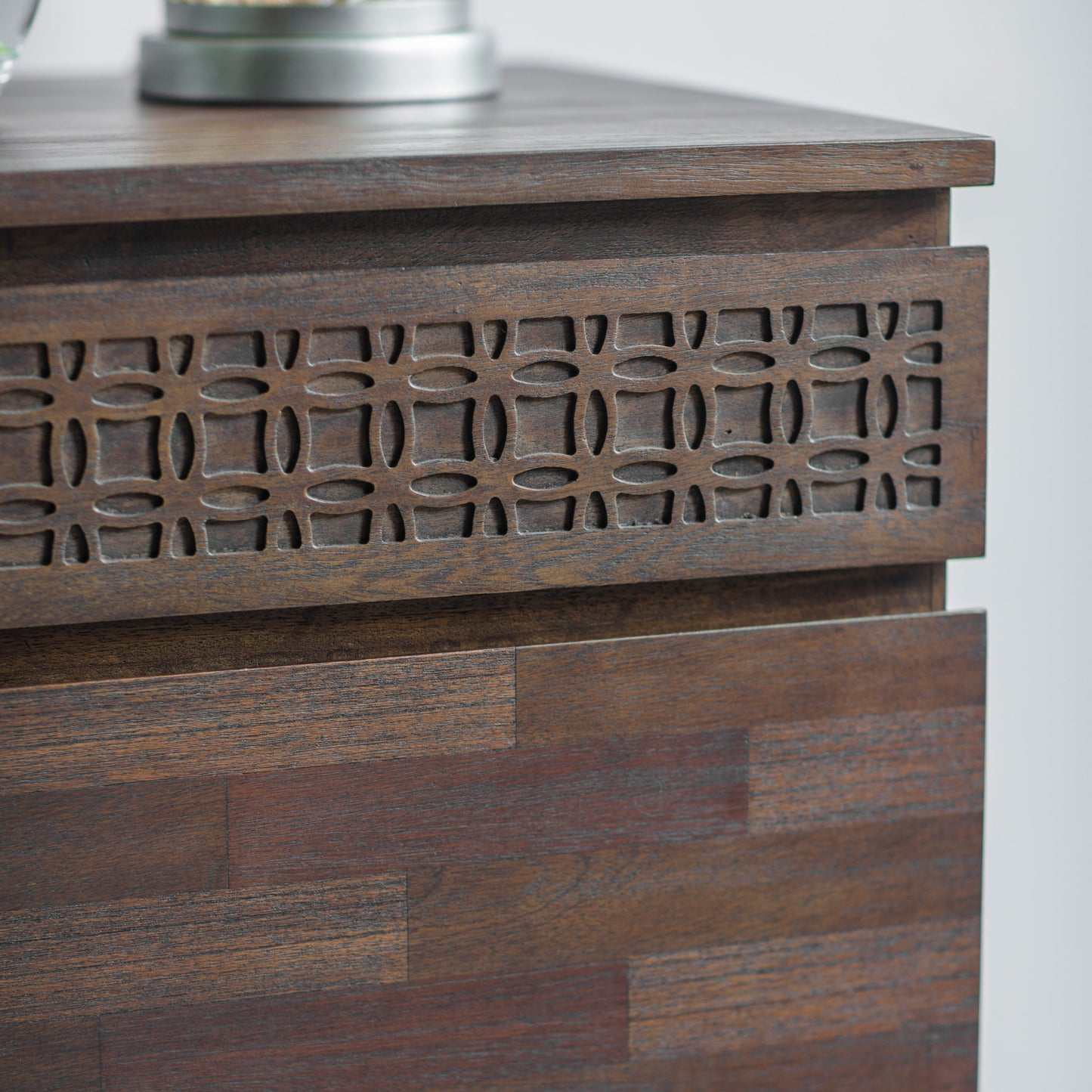 Boho Retreat 4 Drawer Chest Brown