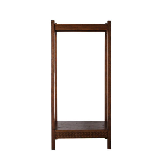 Boho Retreat Open Wardrobe Brown