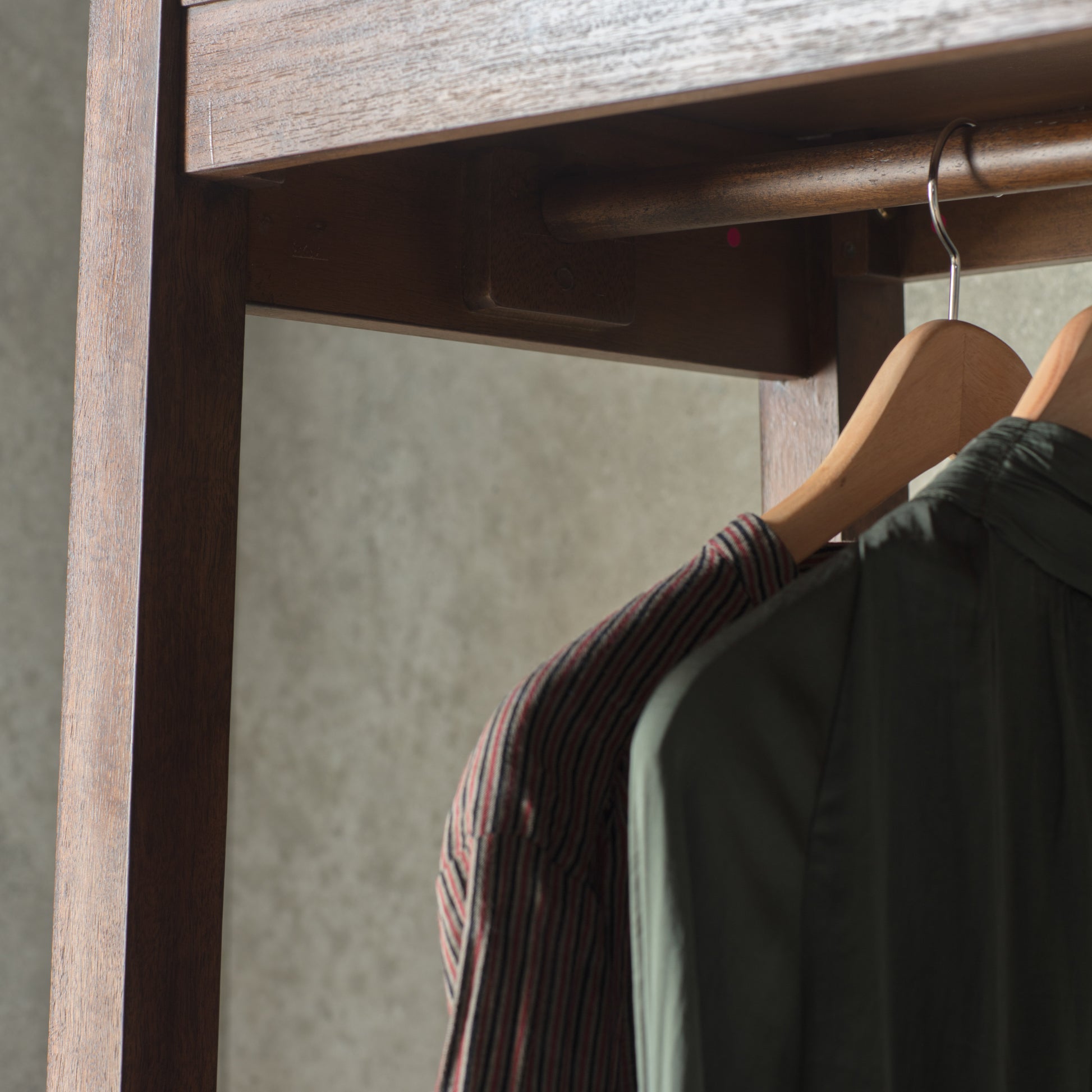 Boho Retreat Open Wardrobe Brown