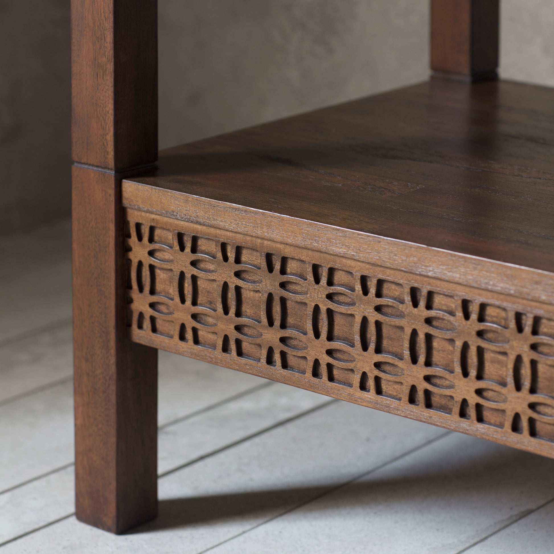 Boho Retreat Open Wardrobe Brown