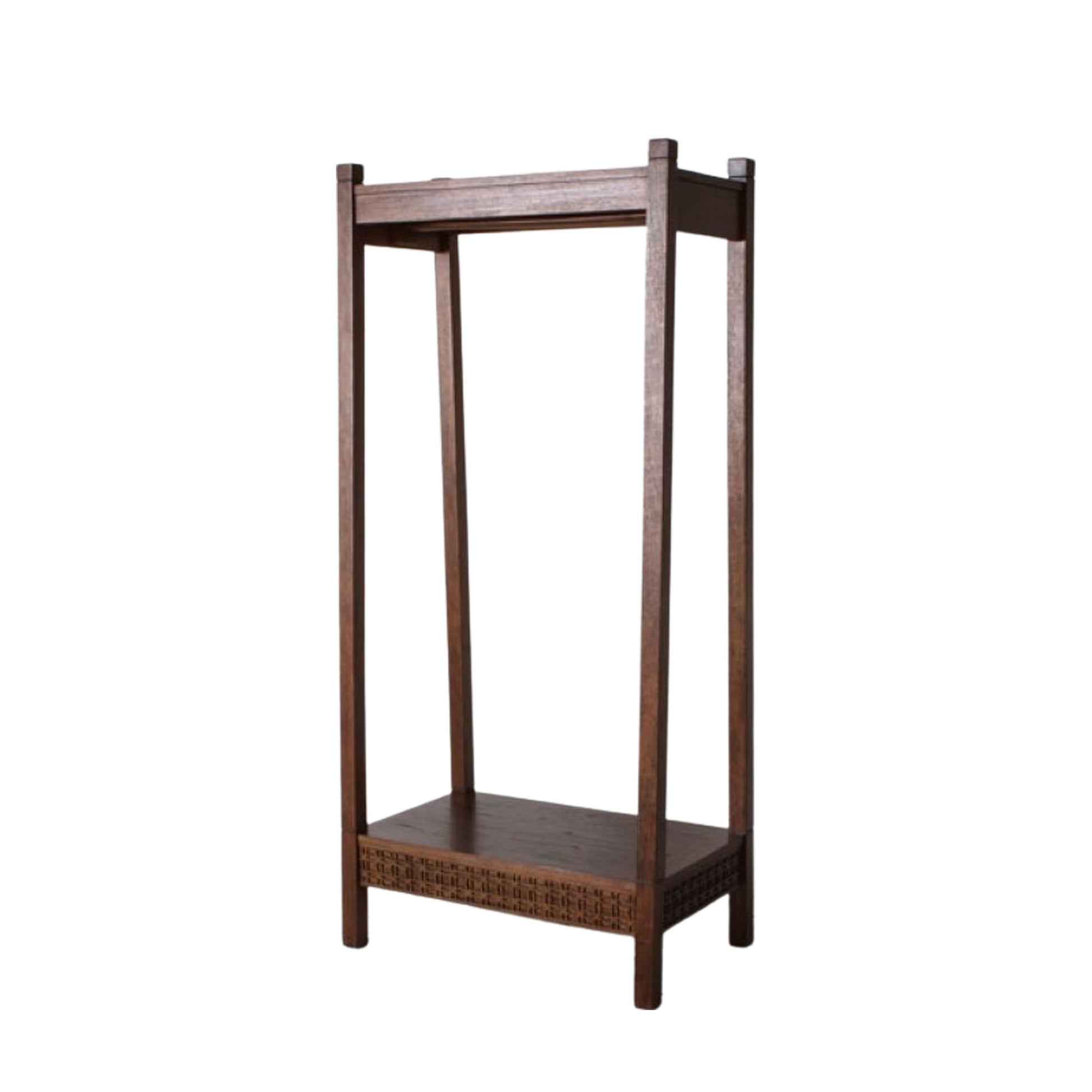 Boho Retreat Open Wardrobe Brown