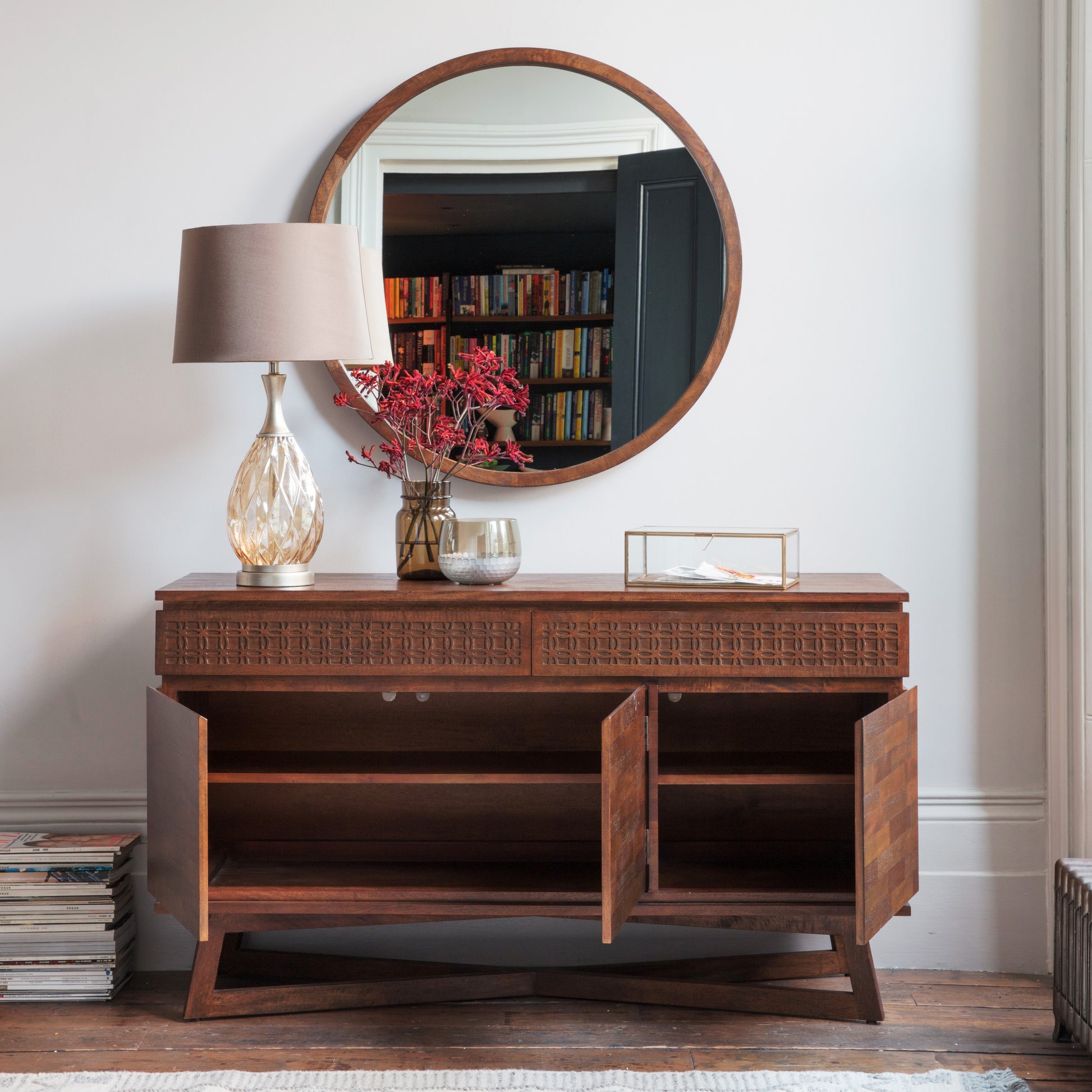 Boho Retreat 3Dr/2Drwr Sideboard Brown