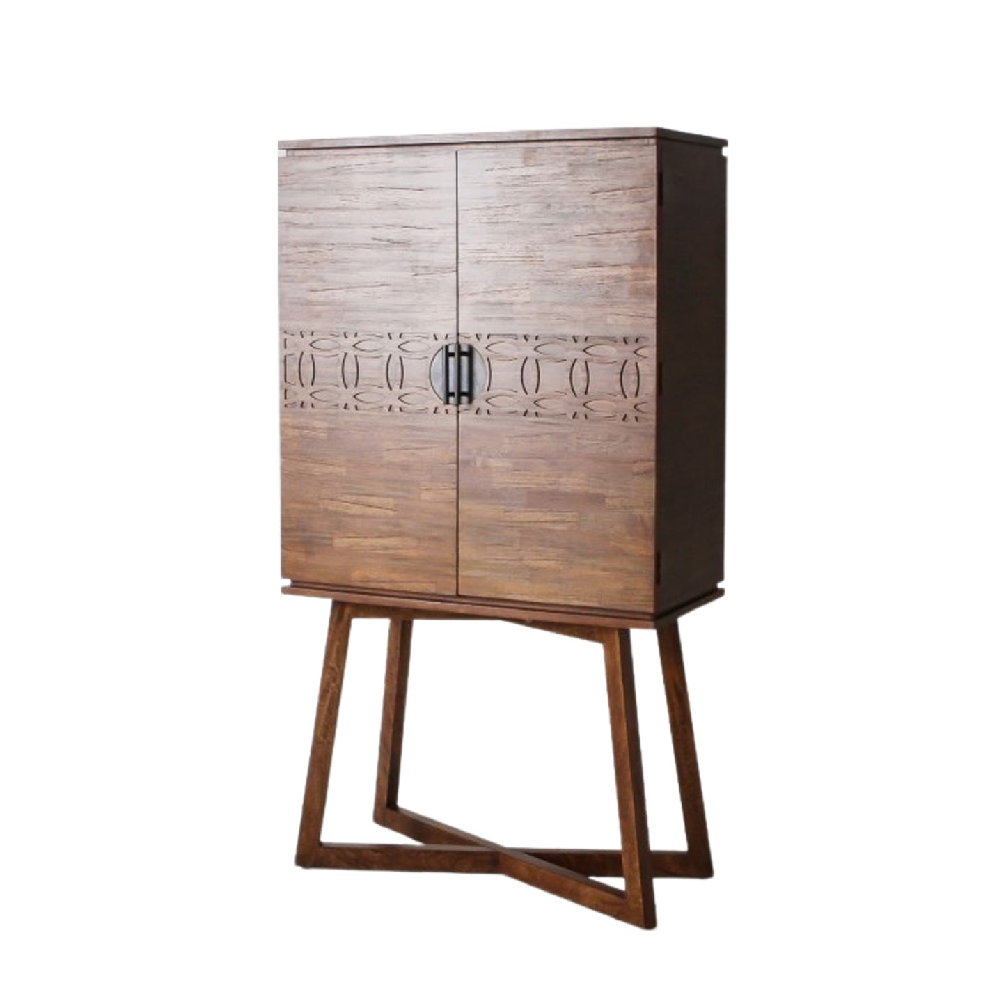 Boho Retreat Cocktail Cabinet Brown