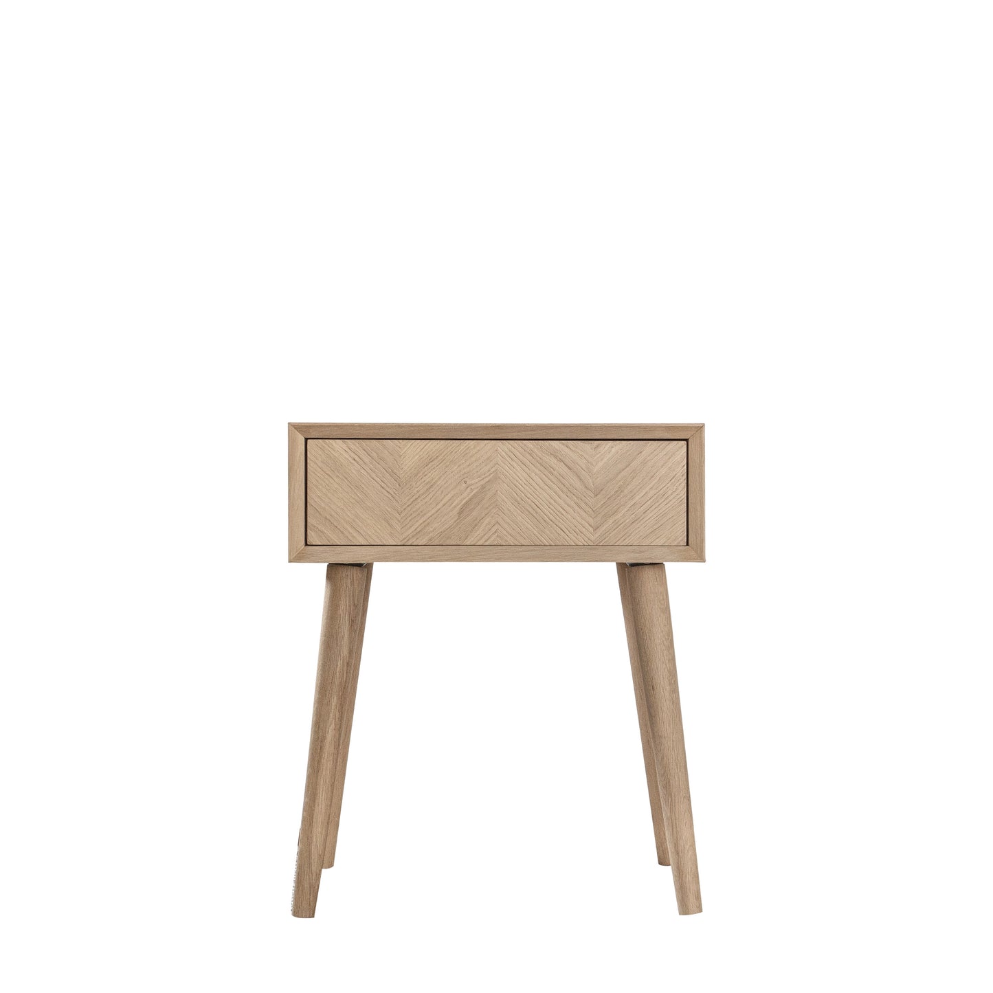 Milano 1 Drawer Side Table Oak