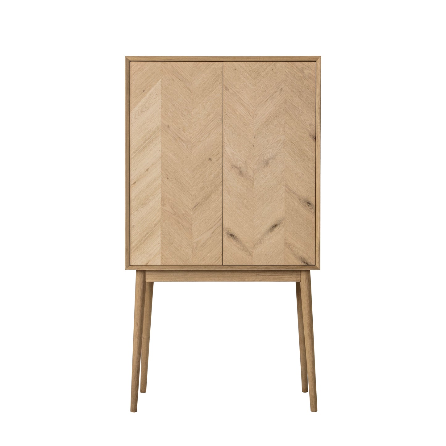 Milano 2 Door Cocktail Cabinet Oak