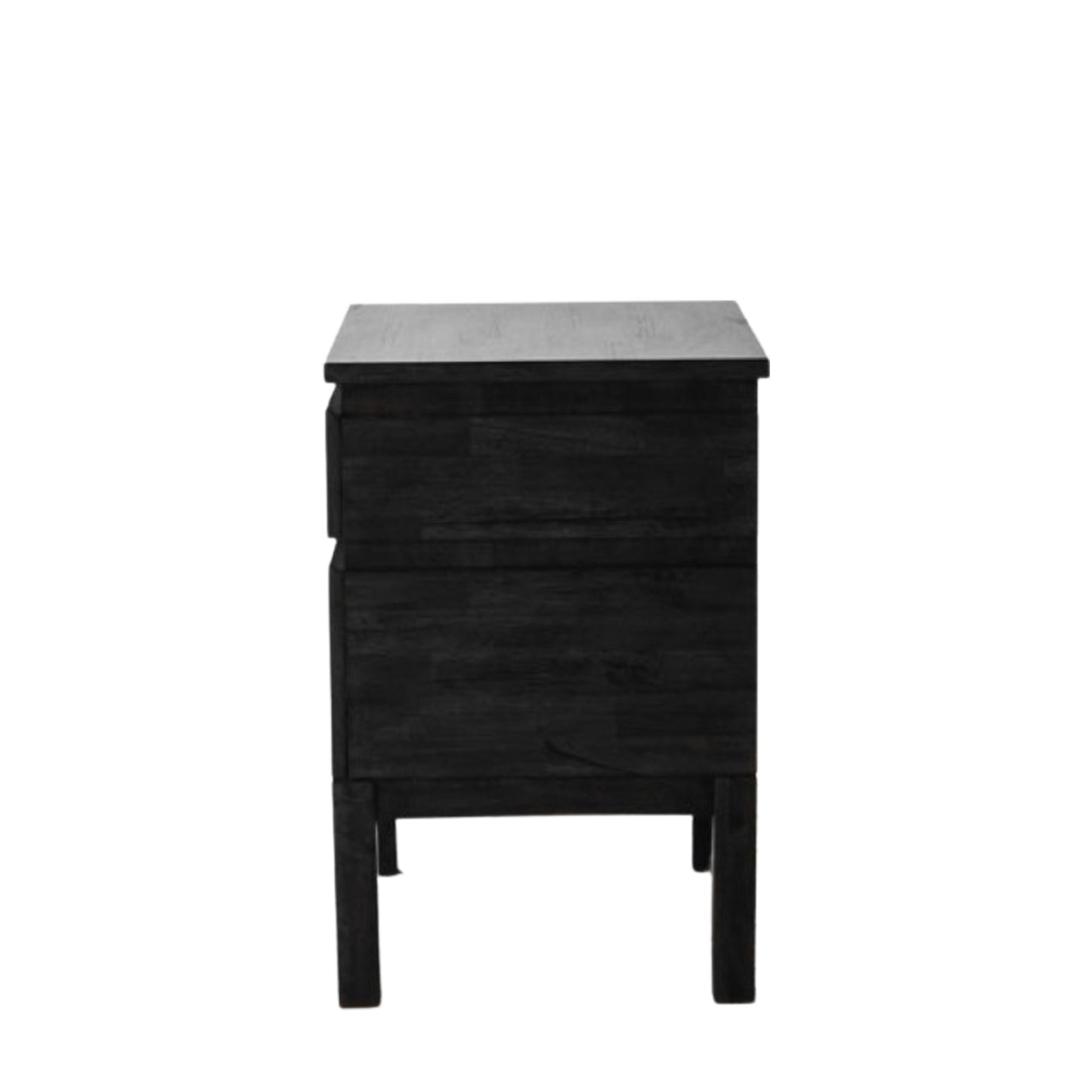Boho Boutique Bedside 2 Drawer Chest Black