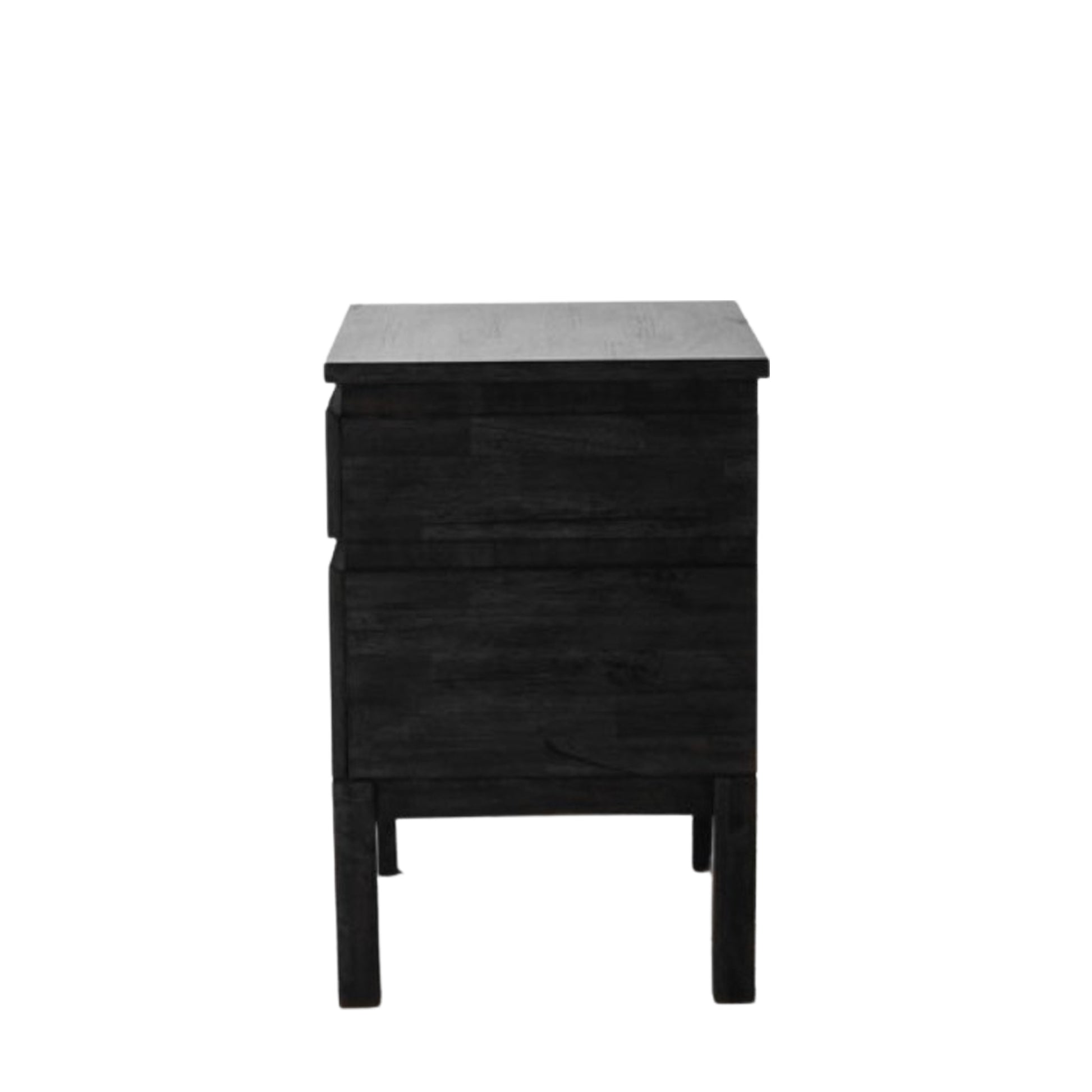 Boho Boutique Bedside 2 Drawer Chest Black