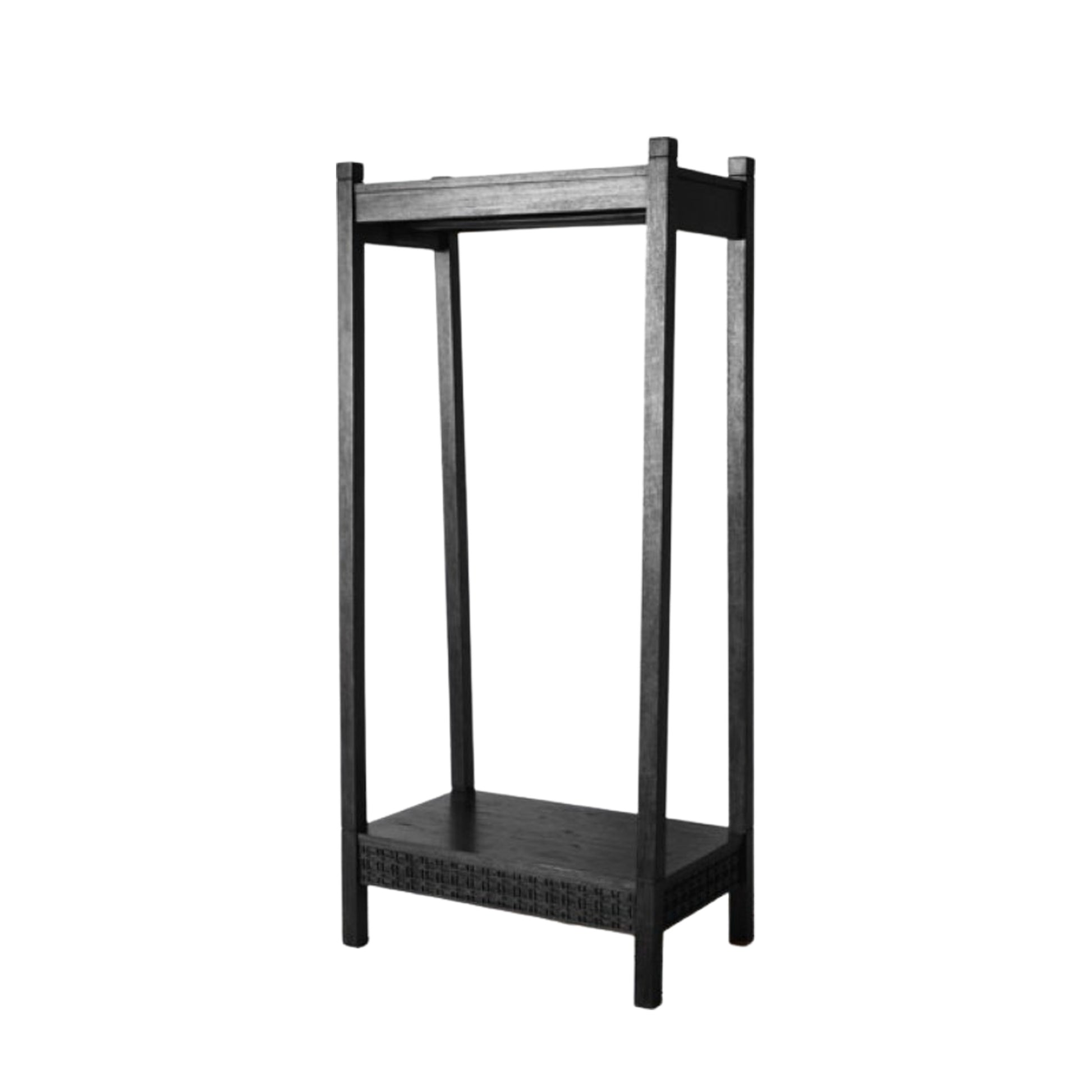 Boho Boutique Open Wardrobe Black