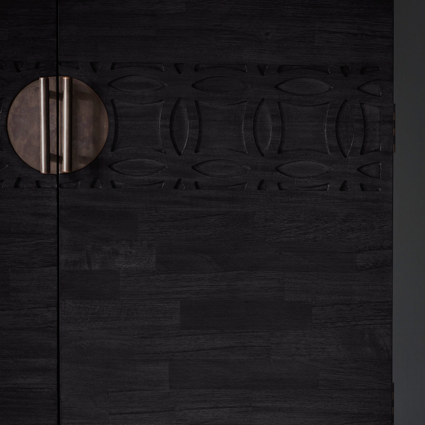 Boho Boutique Cocktail Cabinet Black