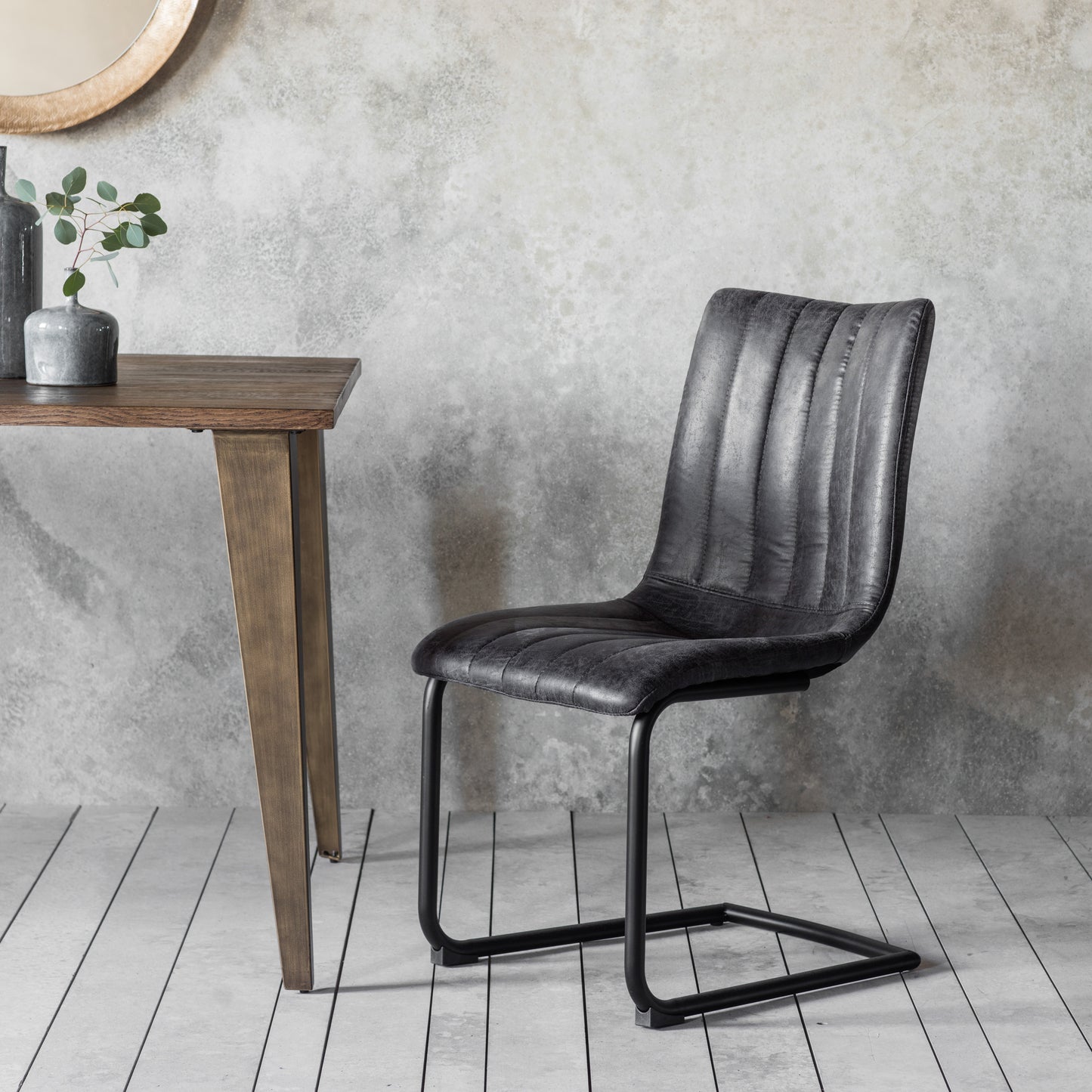 Edington Chair (2pk) Grey