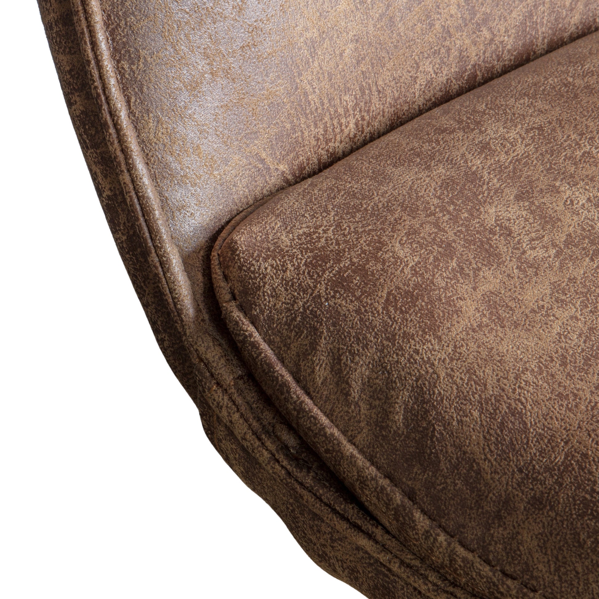 Hinks Chair Brown (2pk) Brown Leather
