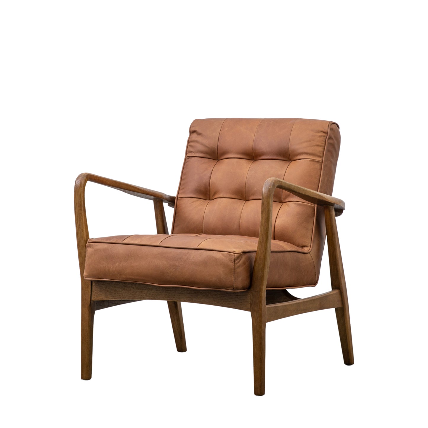 Humber Armchair Vintage Brown Leather