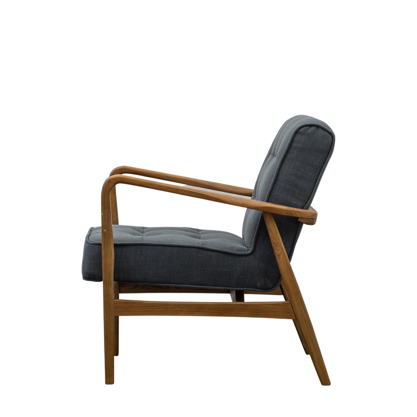 Humber Armchair Dark Grey Linen