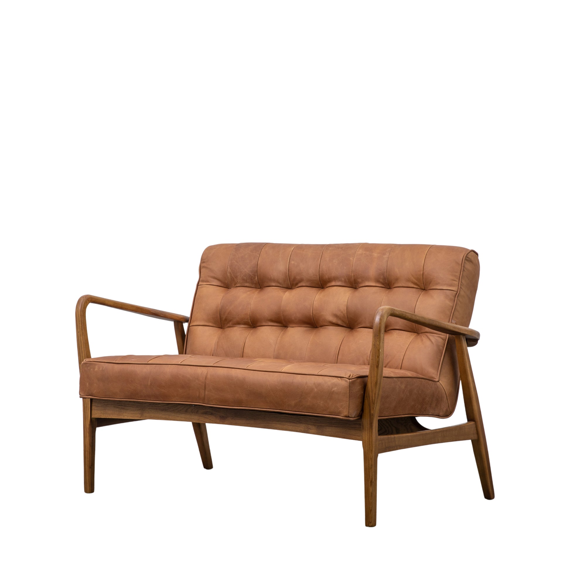 Humber 2 Seater Sofa Vintage Brown Leather