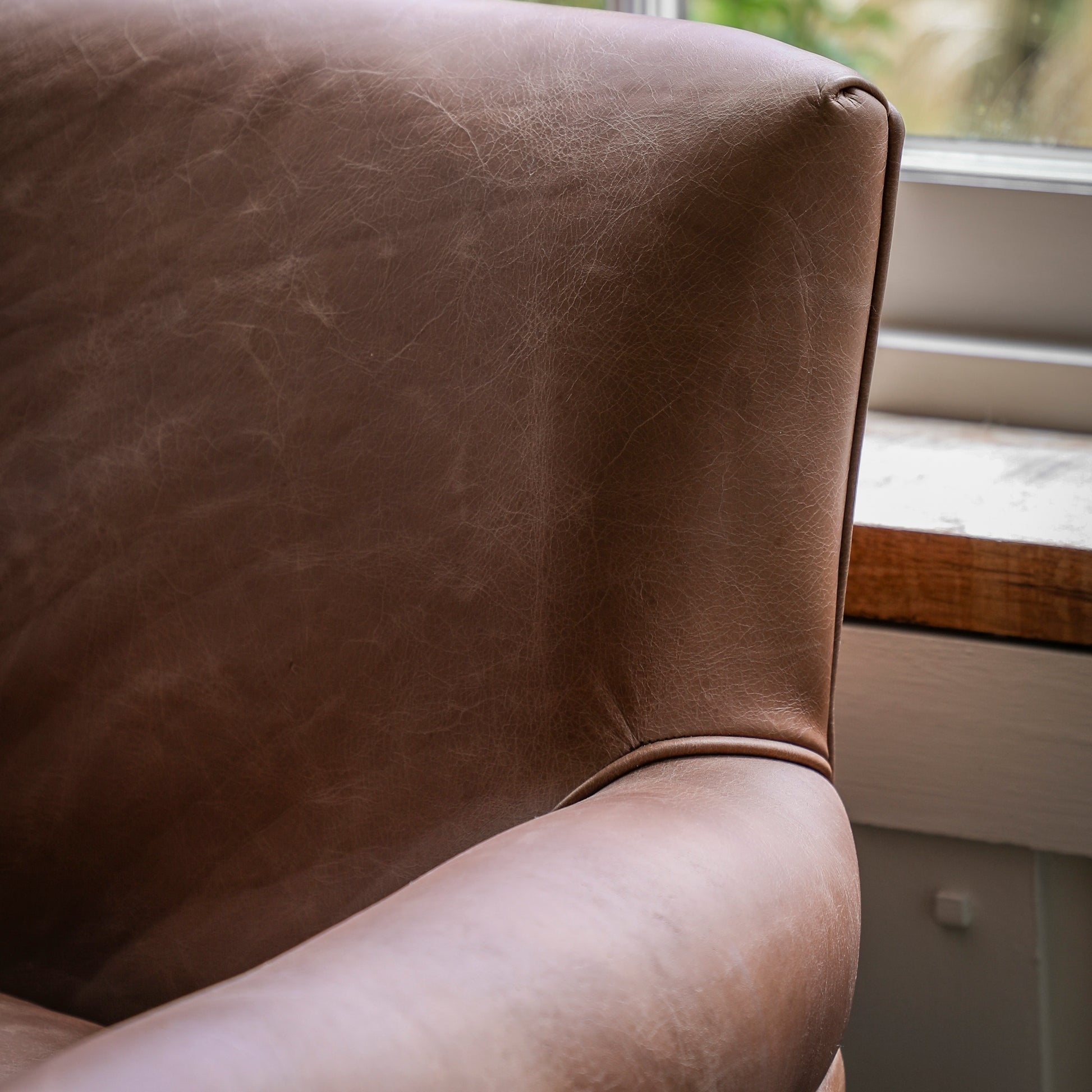 Mr. Paddington Chair Vintage Brown Leather