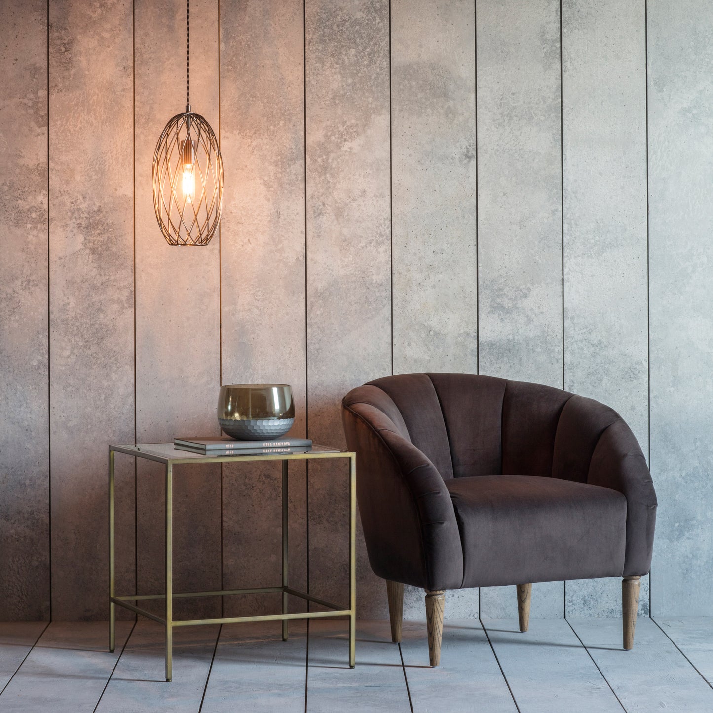 Rothbury Side Table Bronze