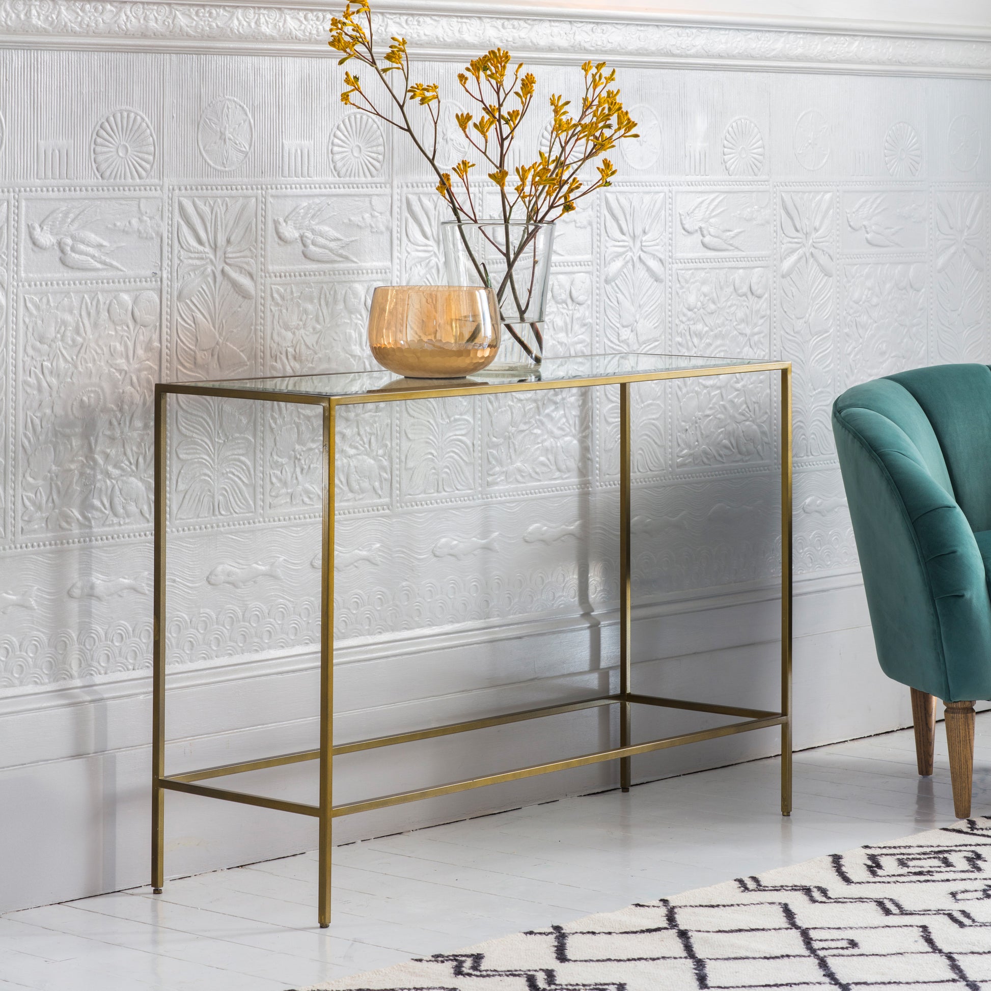 Rothbury Console Table Bronze