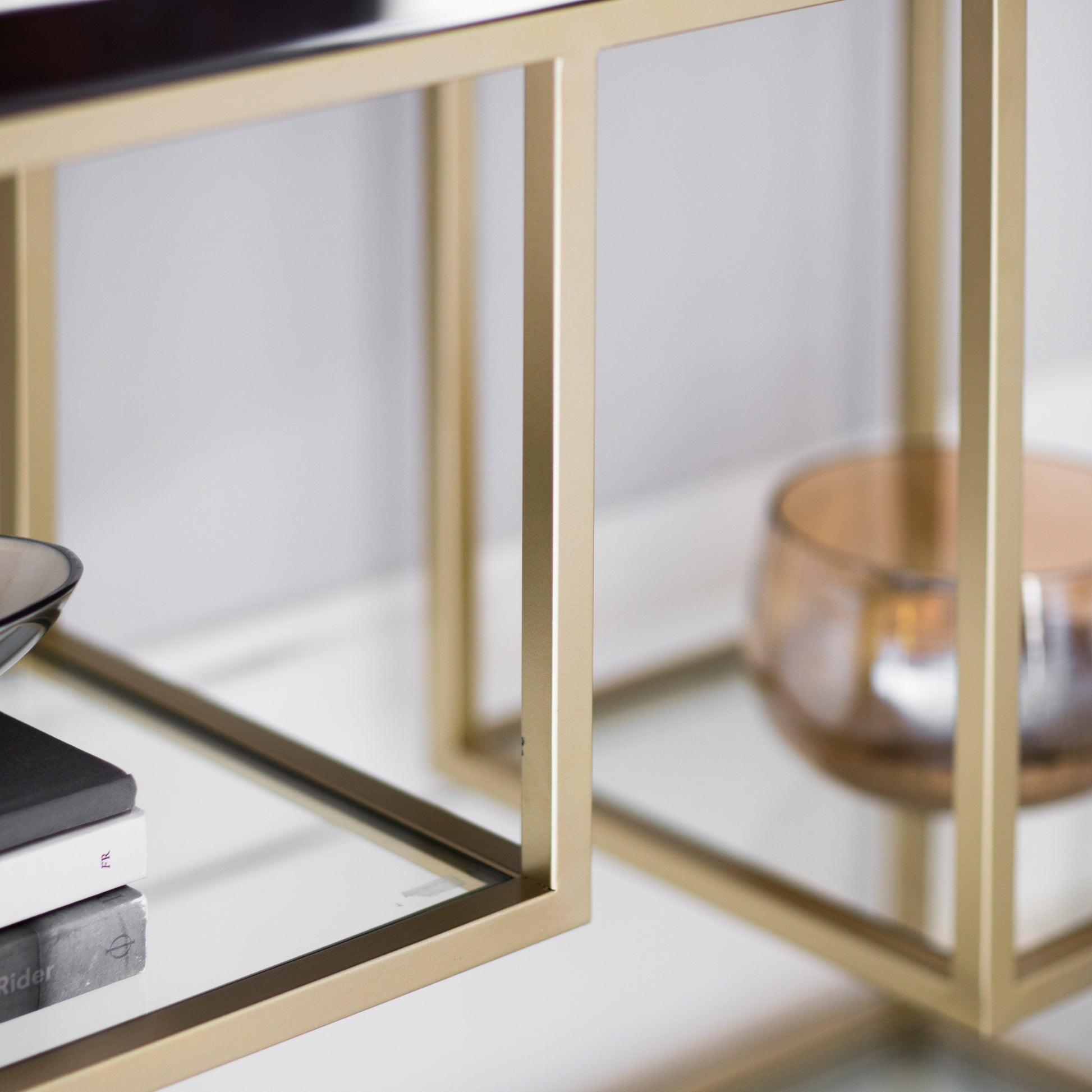 Pippard Console Table Champagne