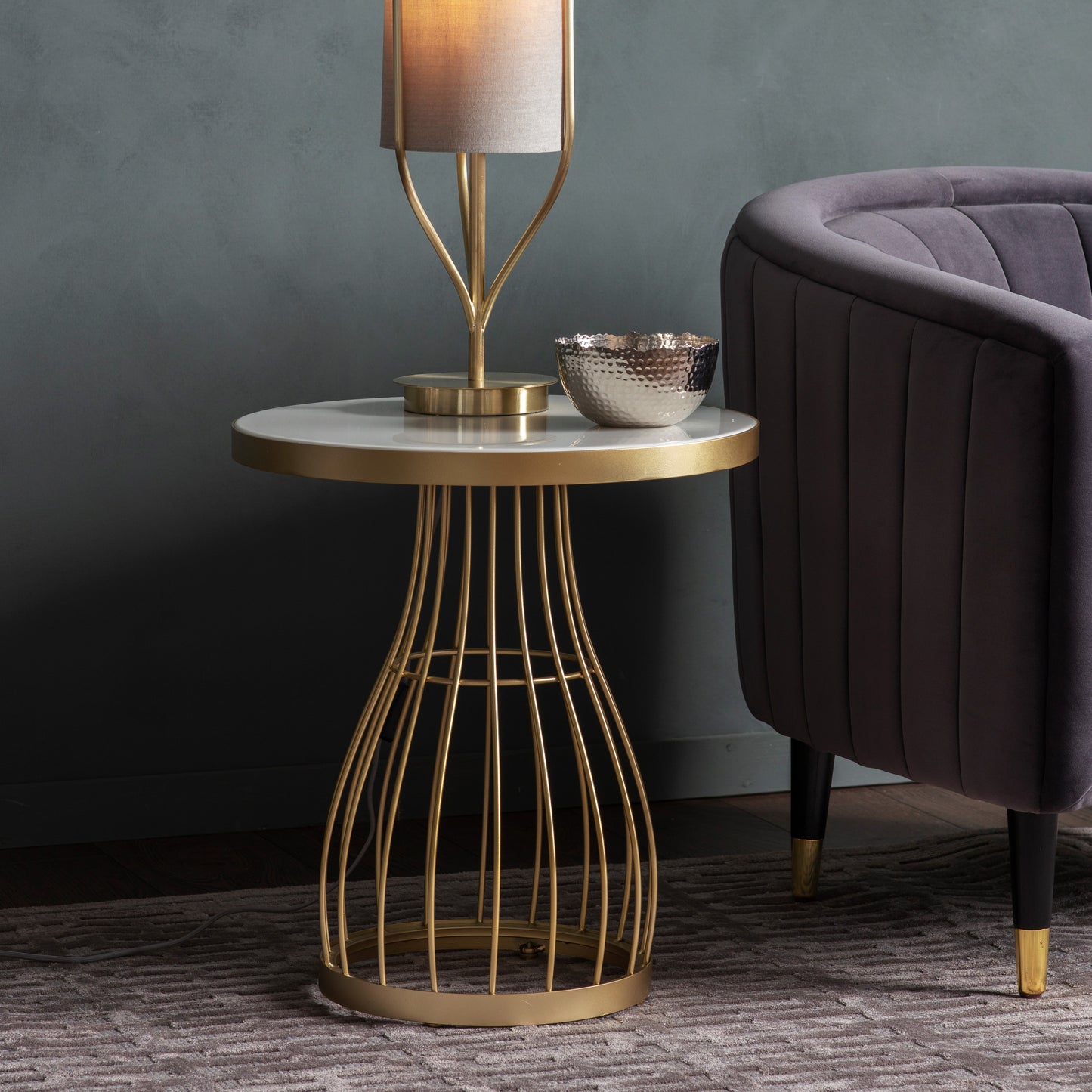 Southgate Side Table Champagne