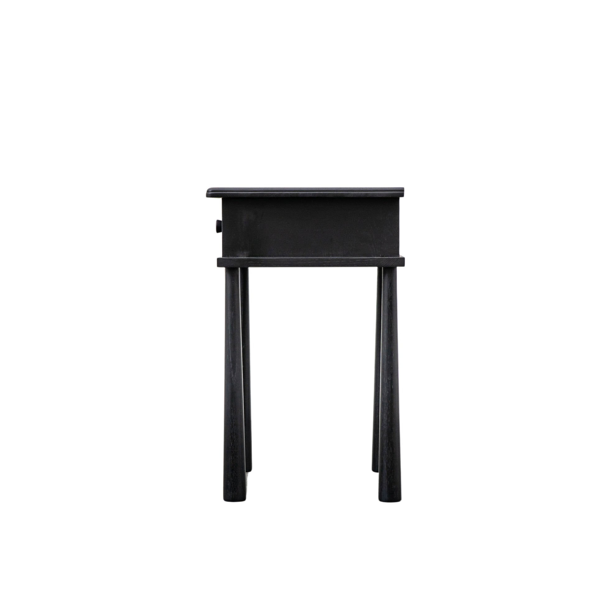 Wycombe 1 Drawer Bedside Black