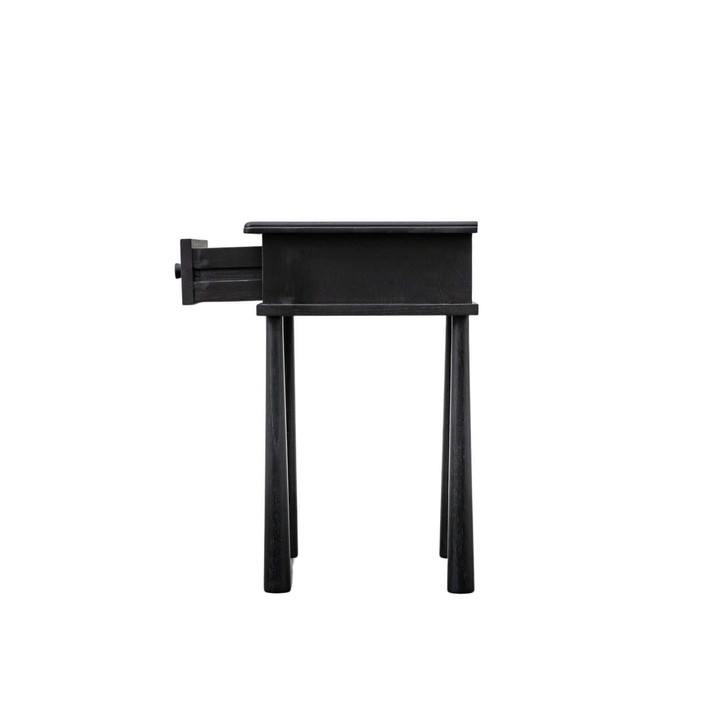 Wycombe 1 Drawer Bedside Black