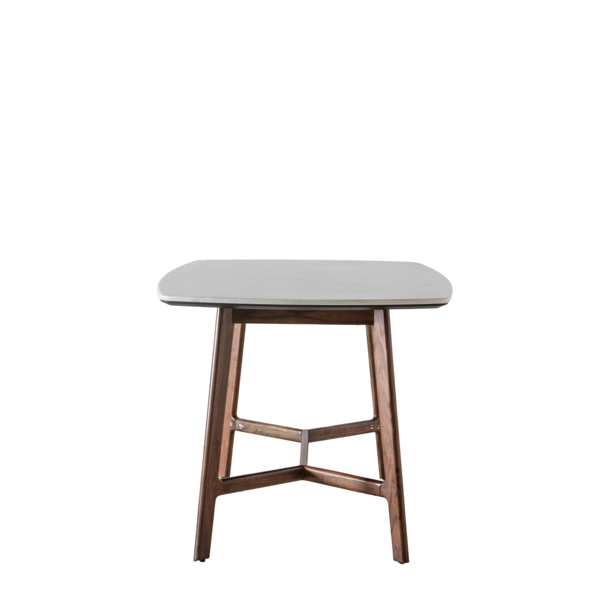 Barcelona Dining Table Dark Wood / Marble