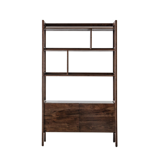 Barcelona Display Unit Dark Wood / Marble