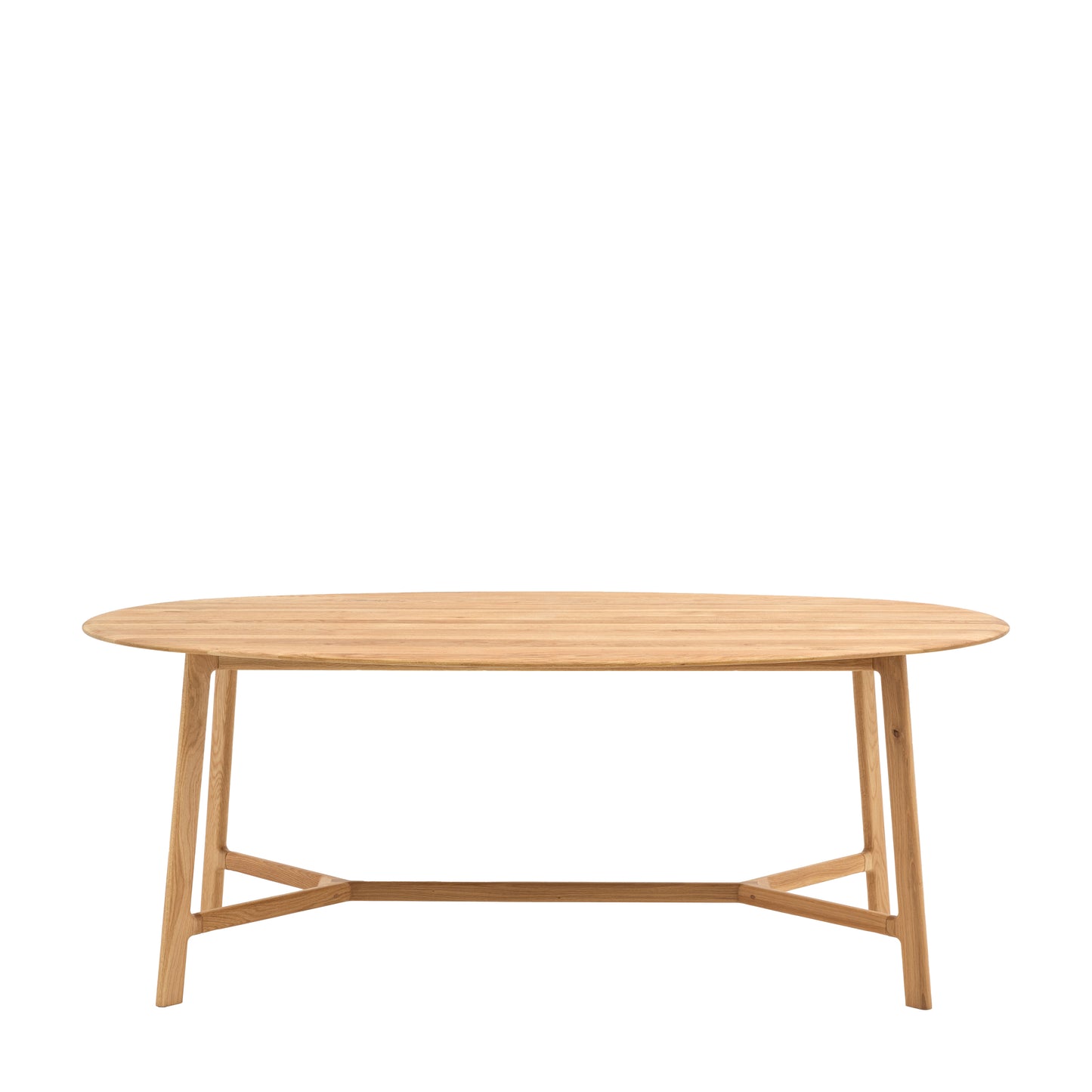 Madrid Oval Dining Table Oak