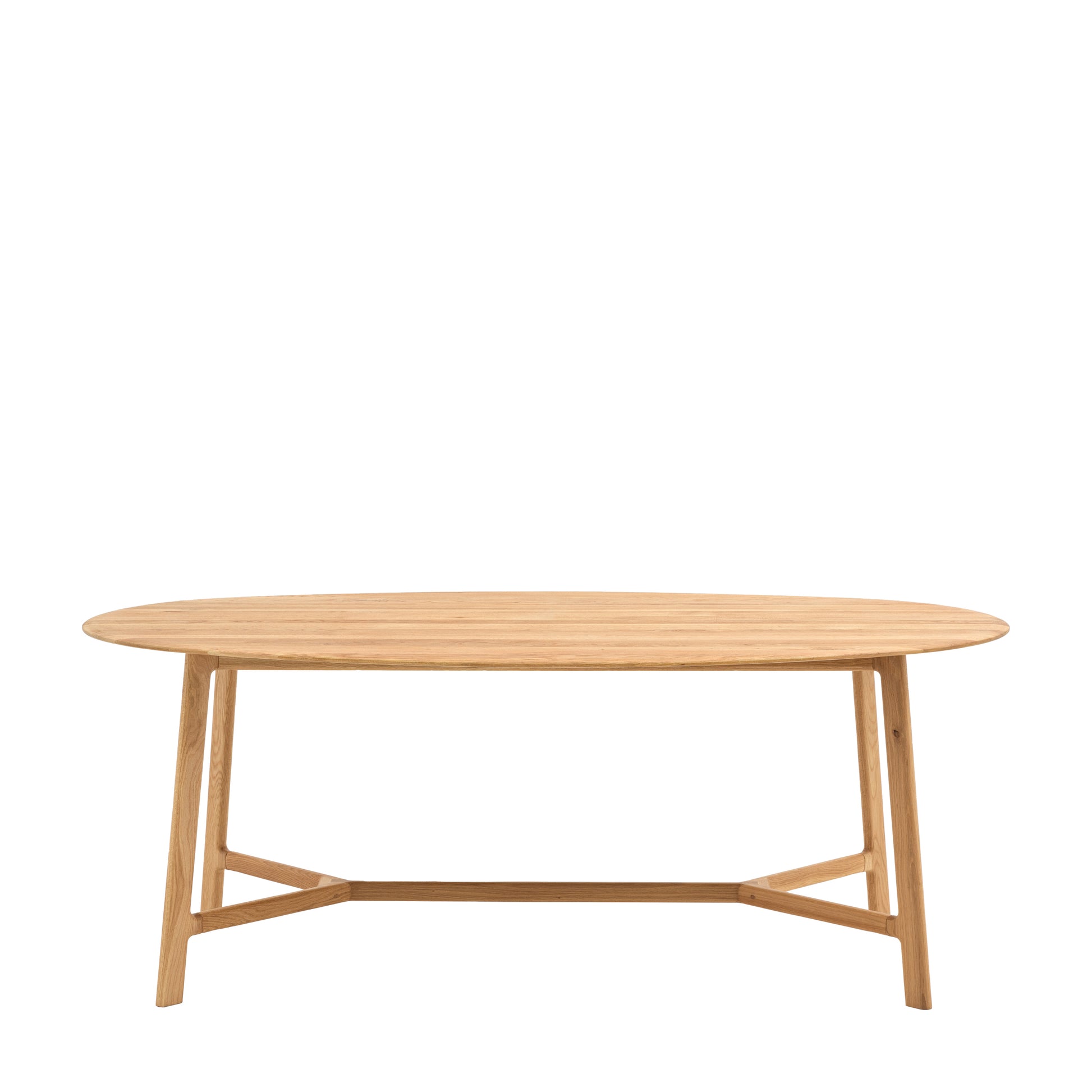 Madrid Oval Dining Table Oak