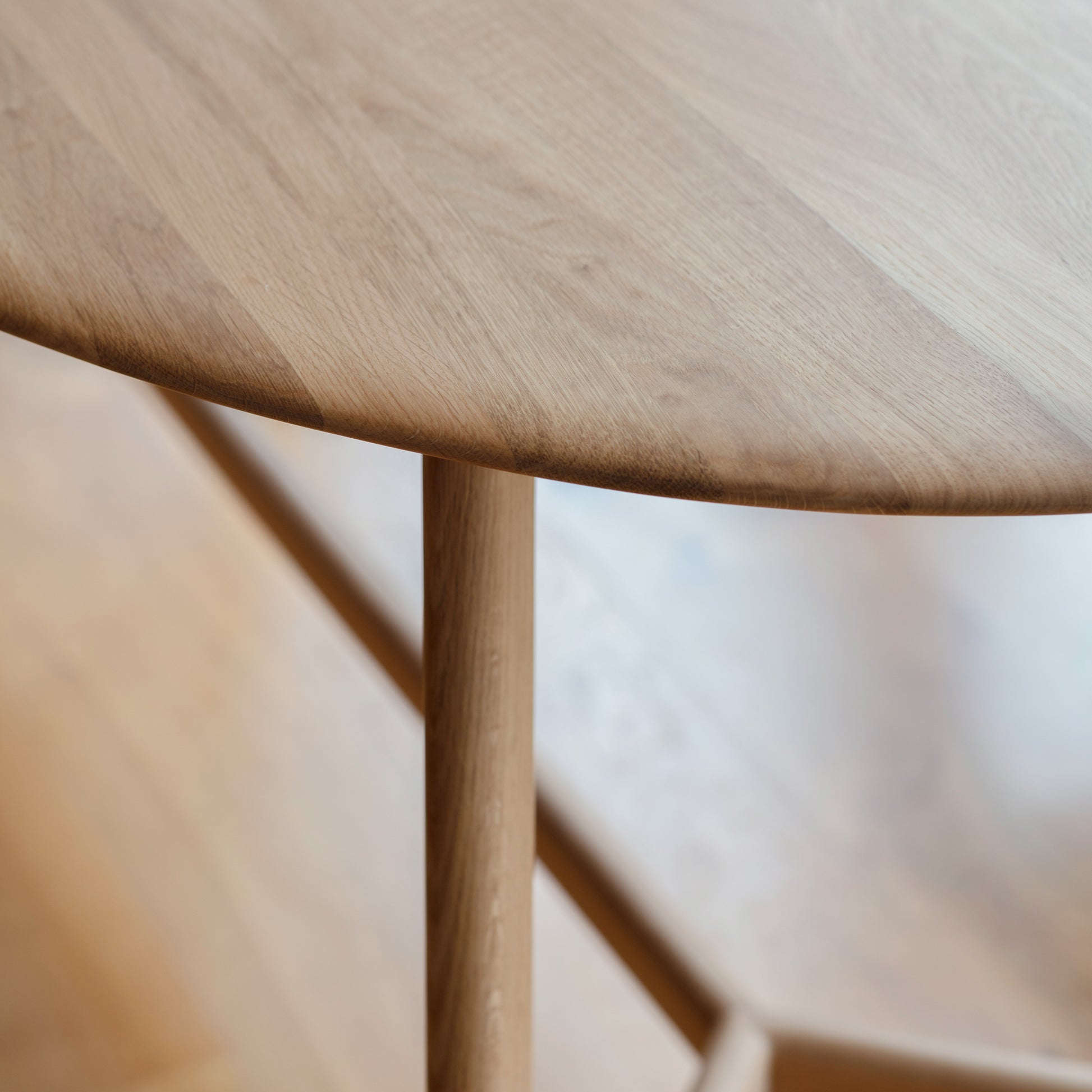 Madrid Oval Dining Table Oak