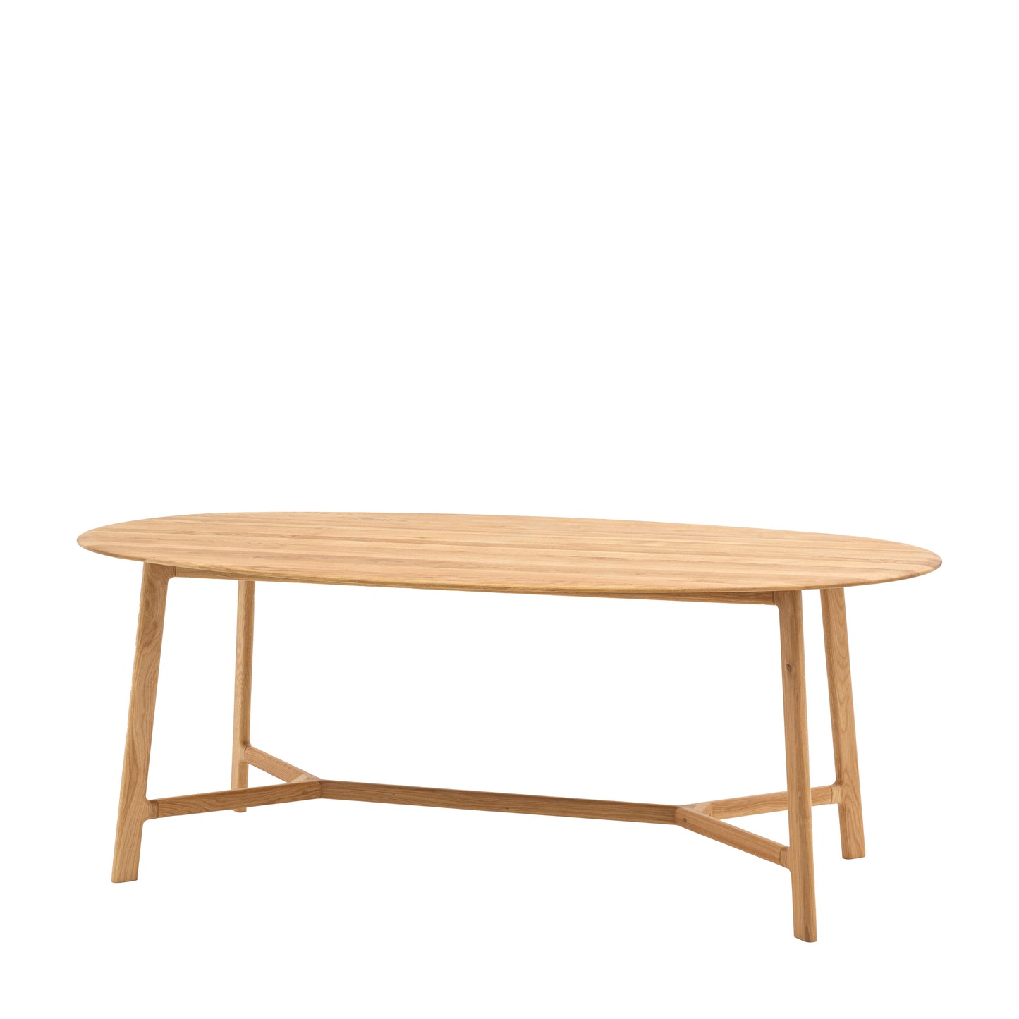 Madrid Oval Dining Table Oak