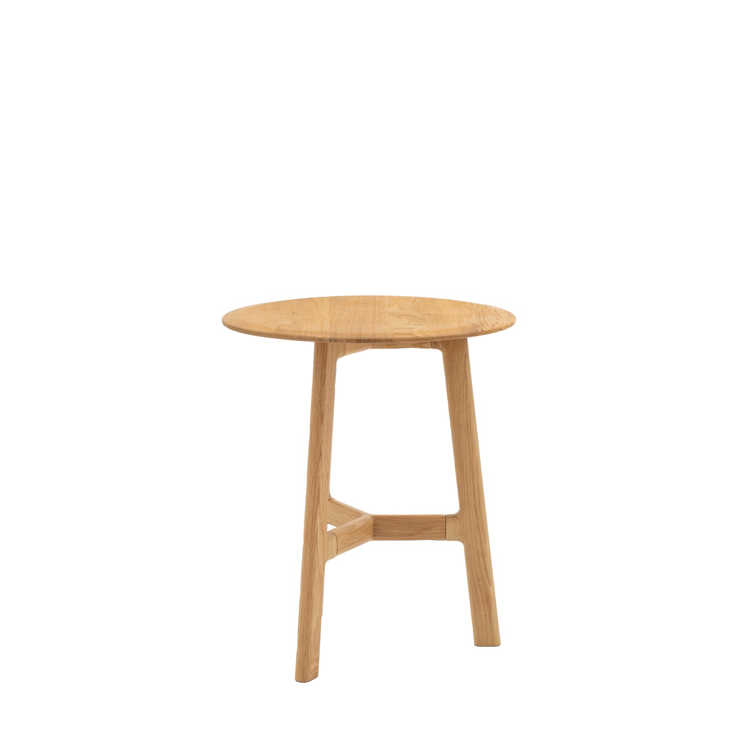 Madrid Round Side Table Oak