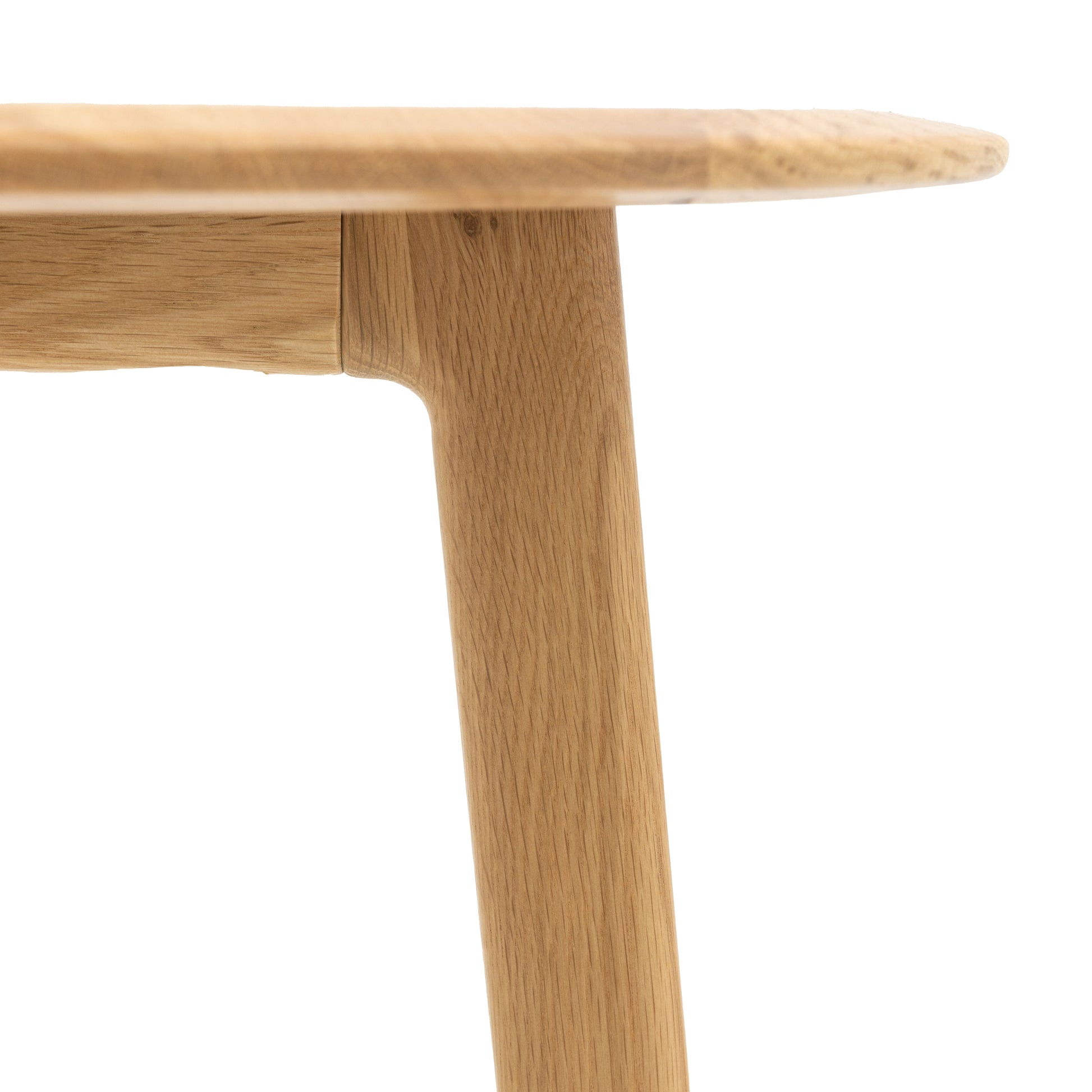 Madrid Round Side Table Oak