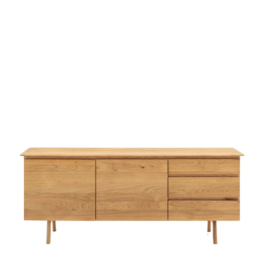 Madrid 2 Door 3 Drawer Sideboard Oak