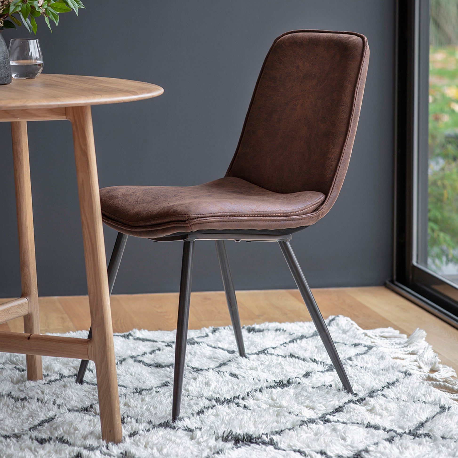 Newton Chair Brown