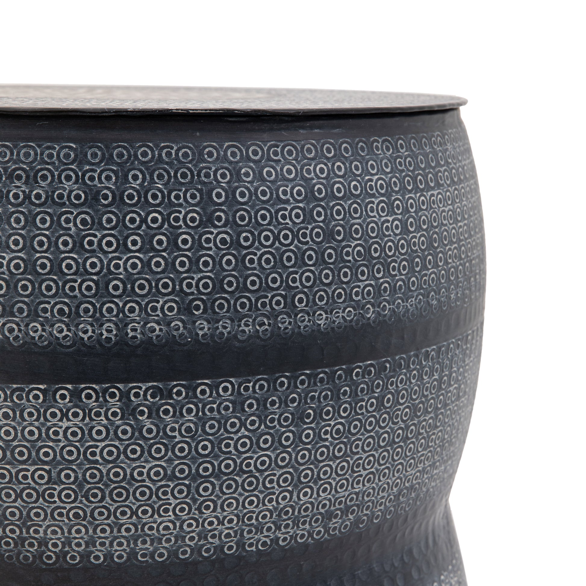 Rai Side Table Antique Charcoal