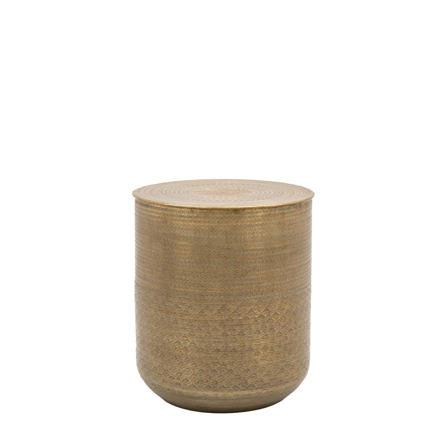 Ashta Side Table Antique Brass